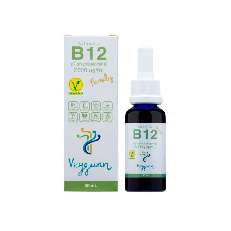 Veggunn - Vitamina B12 vegana líquida para bebés y niños/as