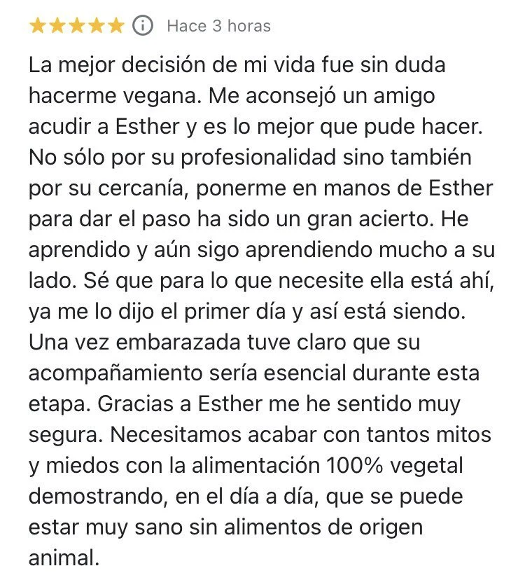 La mejor decisión de nuestras vidas ha sido, sin duda, hacernos veganas