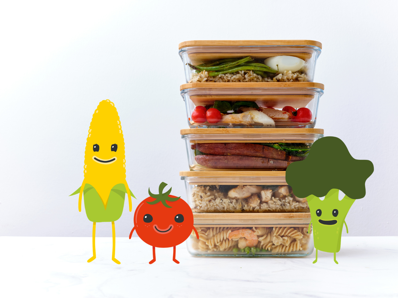 Gesundes Meal-Prep für Kinder