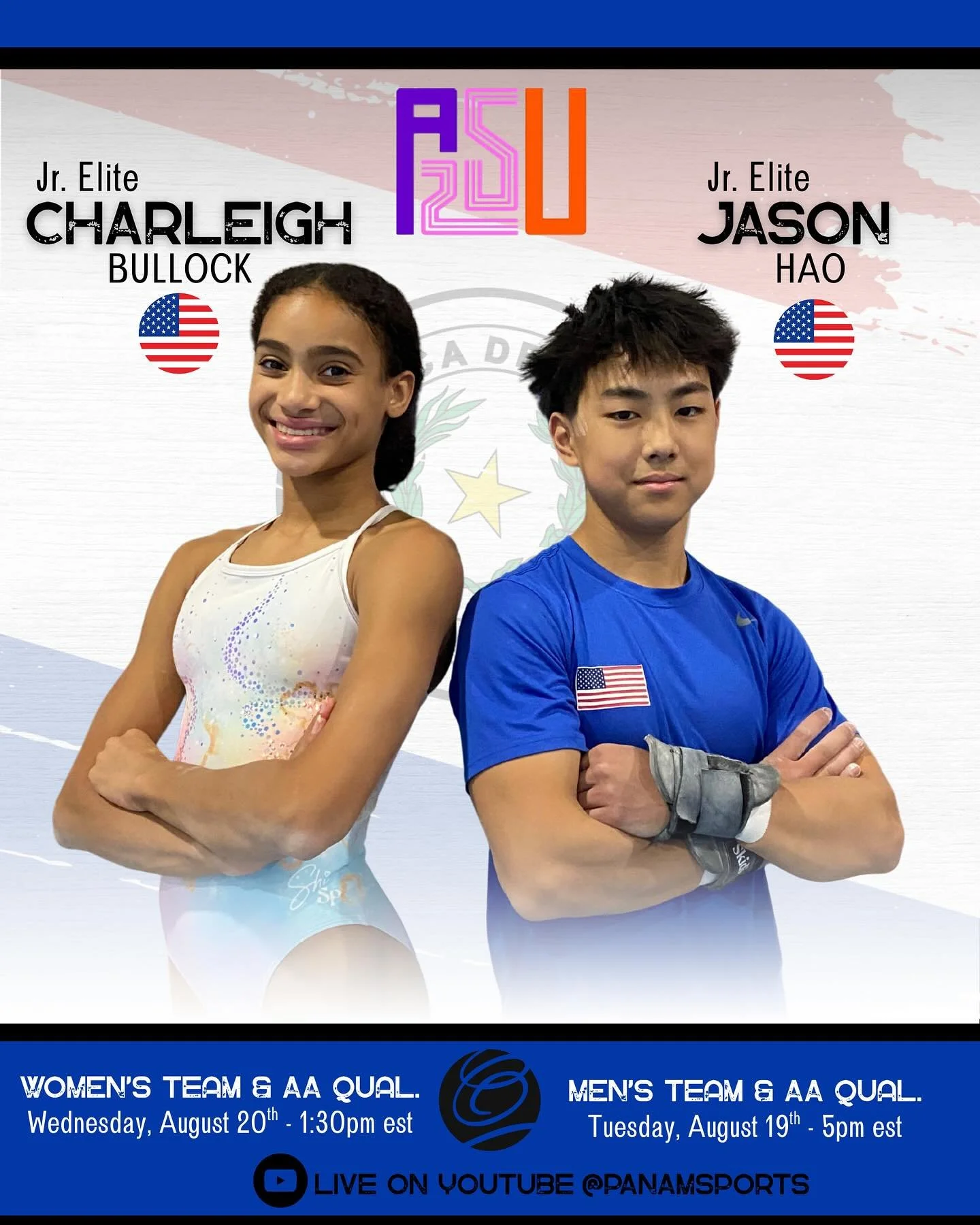 🇵🇾It&rsquo;s Jr. PanAm&rsquo;s Meet Week in Paraguay!!🇵🇾GOOD LUCK JASON &amp; CHARLEIGH!! Let&rsquo;s Gooooo! #CapitalStrong 🔗Panamsportschannel.org