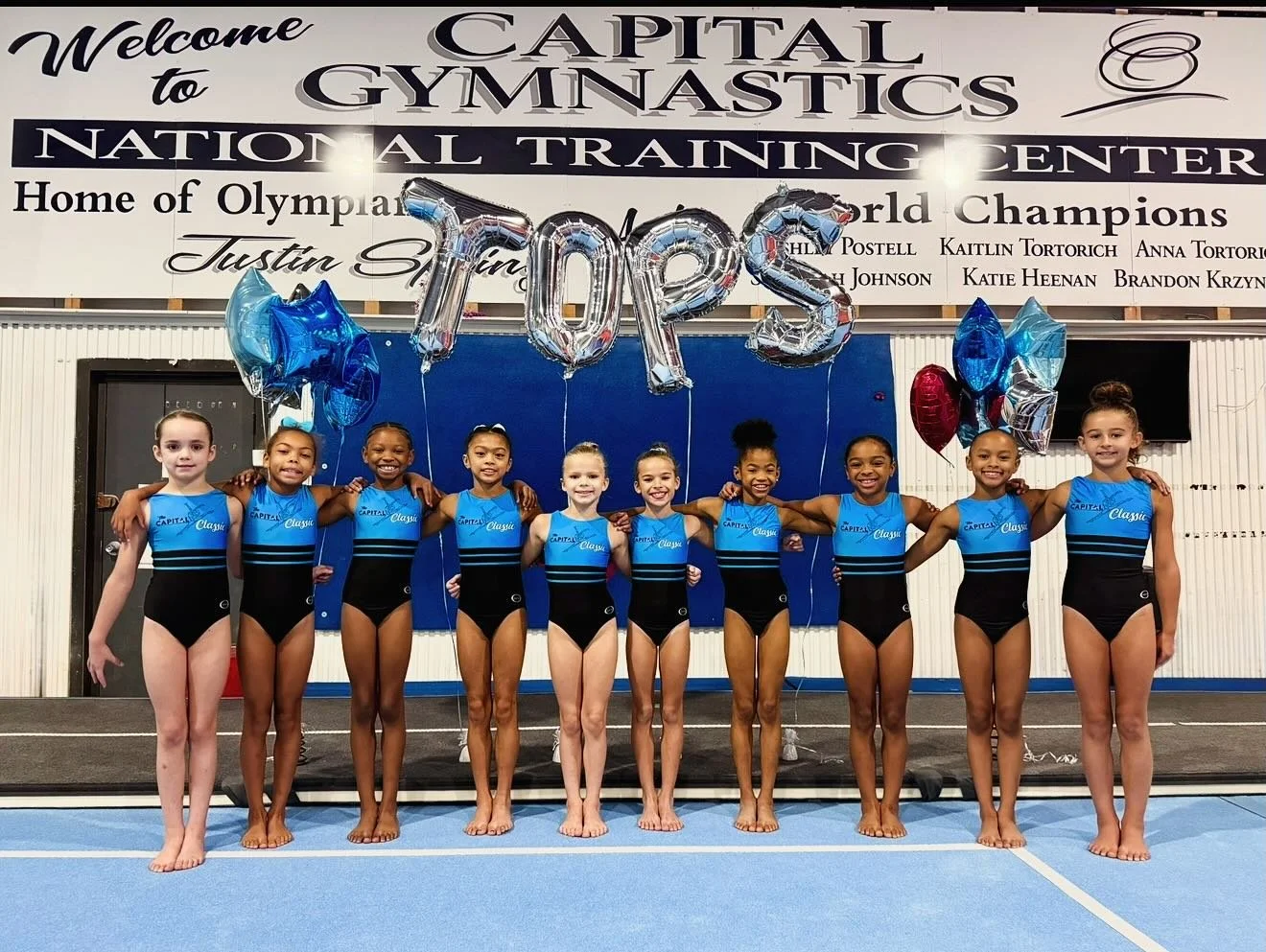 ⭐️It&rsquo;s NATIONAL TESTING week for our TOPS gymnasts! GOOD LUCK GIRLS!! YOU GOT THIS!!💙 #CapitalStrong