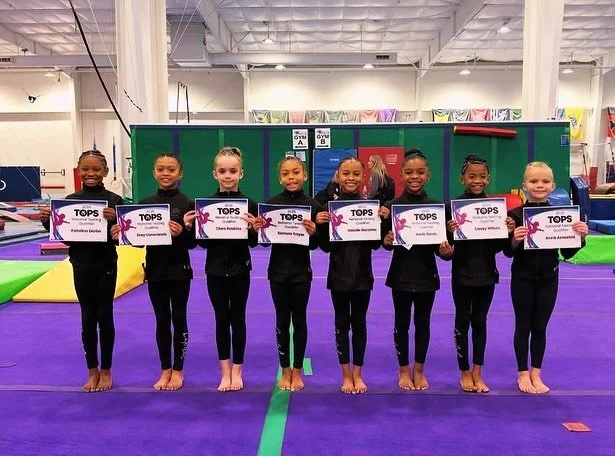 ⭐️CONGRATULATIONS to our TOP&rsquo;s gymnasts on an amazing National Testing!! WE ARE PROUD OF YOU!! #CapitalStrong