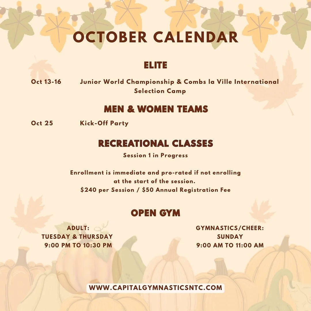 🍁HAPPY OCTOBER!