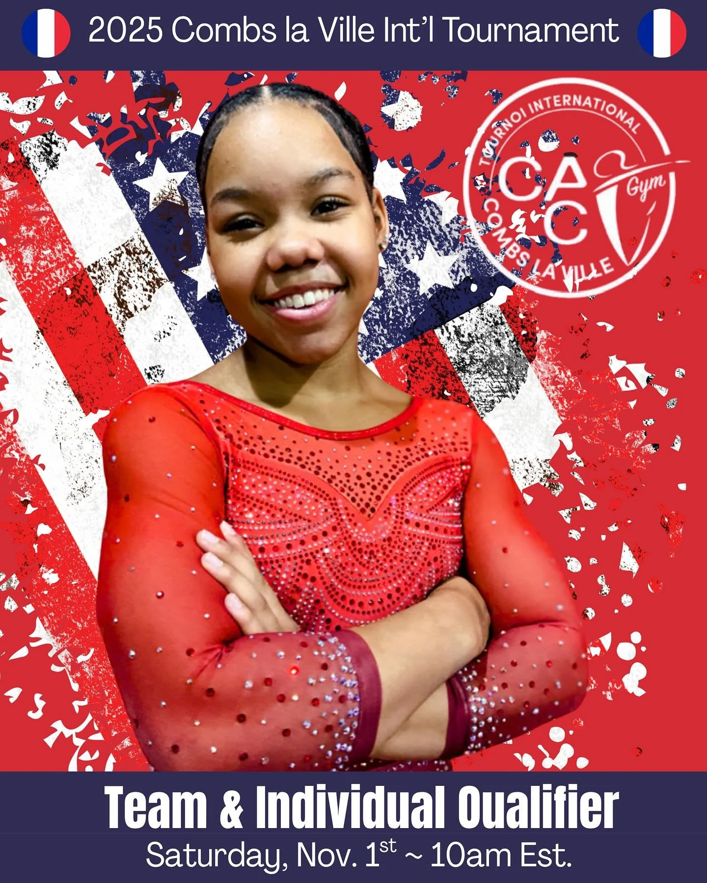 🇫🇷Set your Alarm! It&rsquo;s Go Time for TRINITY &amp; Team USA in France! LET&rsquo;s GOOOOOO!! 🇺🇸❤️🇺🇸 - See Stories for LIVESTREAM 🔗.