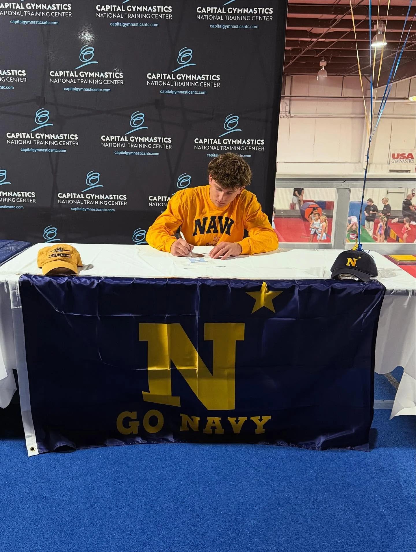 ✍️OFFICIALLY official!! CONGRATULATIONS GAVIN! #CapitalStrong