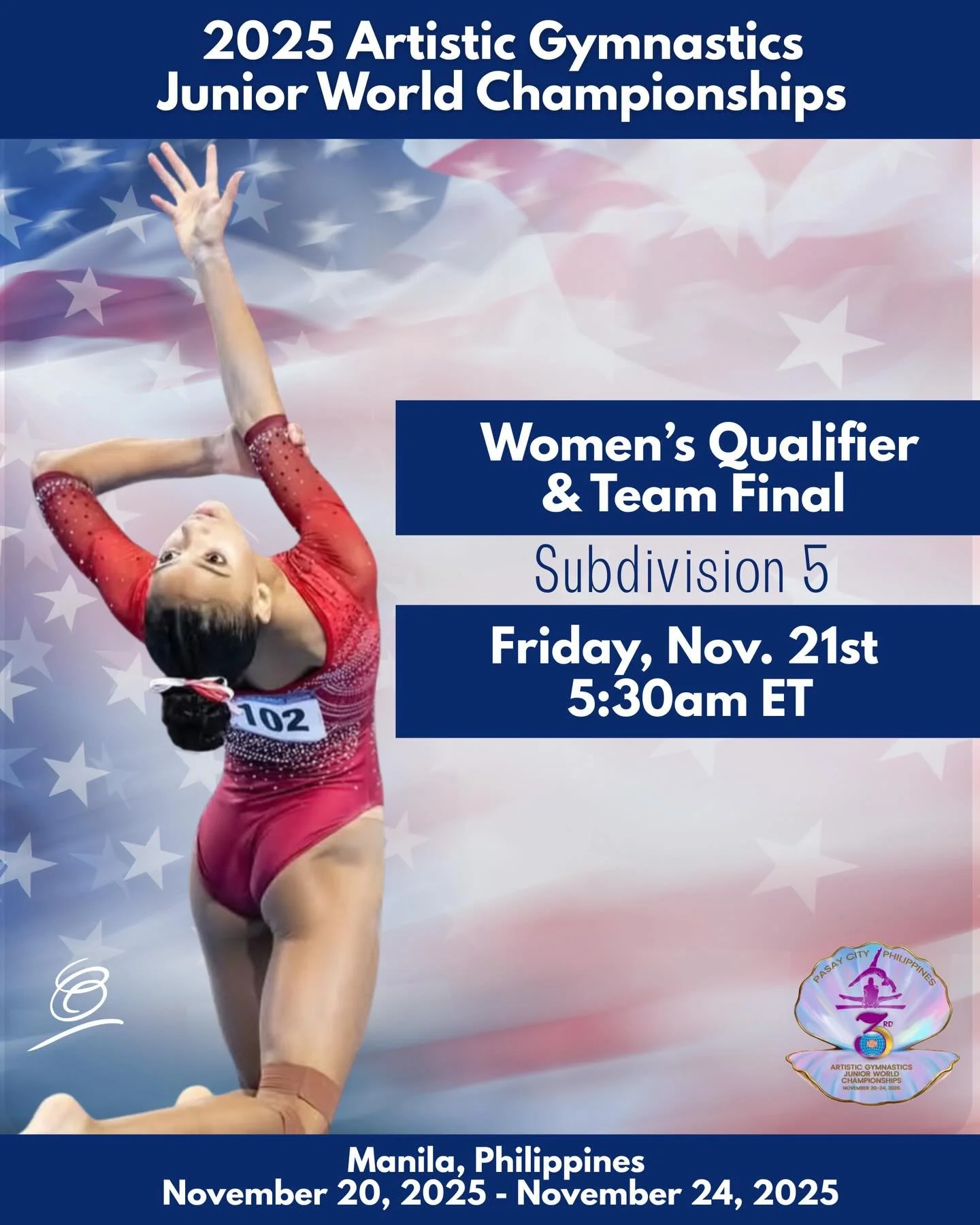 🇺🇸Jr. WORLDS is HERE! ~ Let&rsquo;s Go CHARLEIGH &amp; Team USA! 🔗 to watch LIVE/Replays in Stories!