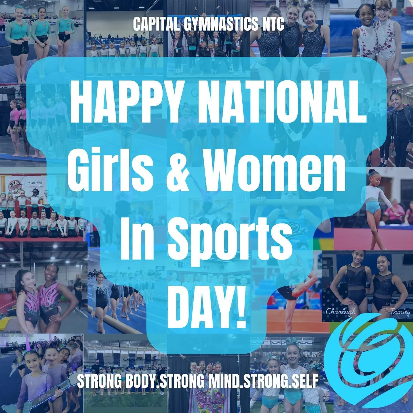 ✨Celebrating you! You are amazing! You are strong! You Rock! ~ HAPPY NATIONAL GIRLS &amp; WOMEN IN SPIRTS DAY!! 🔥🎉❤️