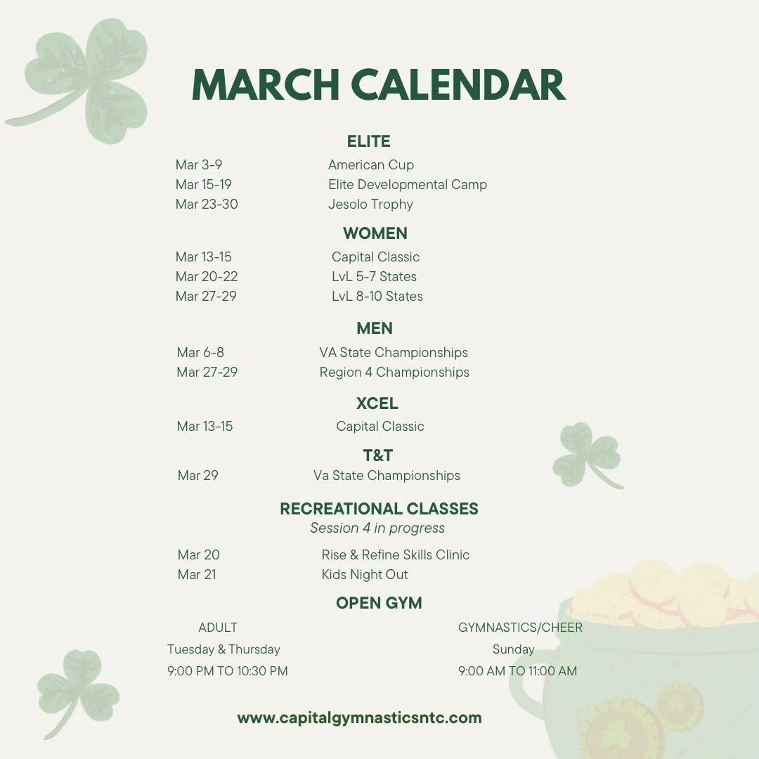 🍀HAPPY MARCH!