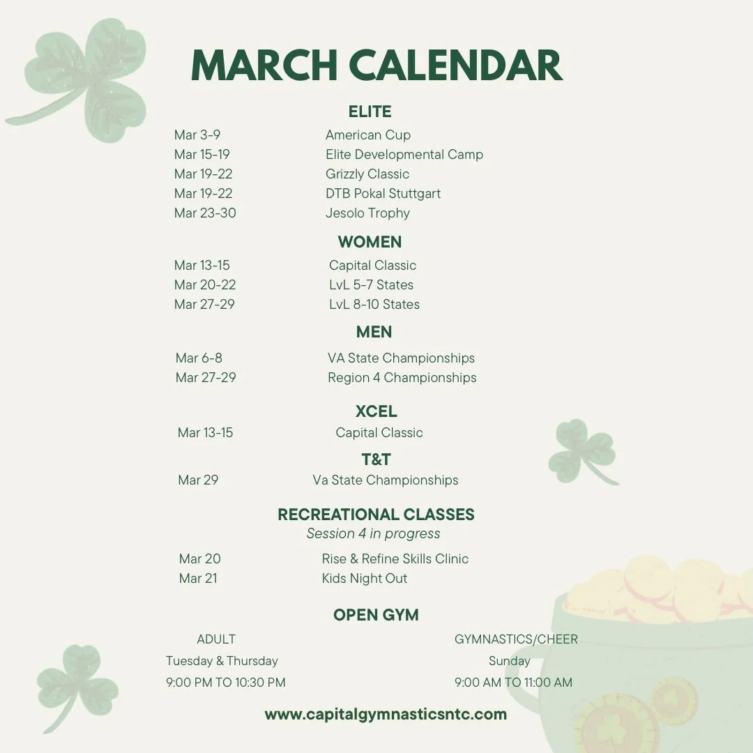 🍀HAPPY MARCH!