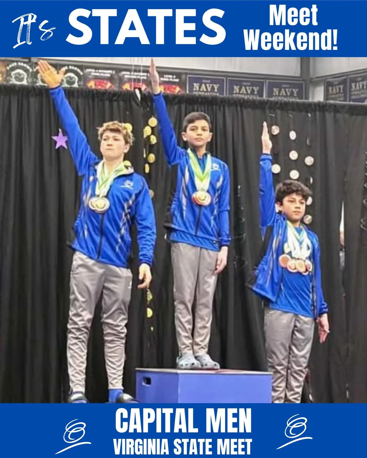 🏅Good Luck to our Capital Men!!! You got this!! #CapitalStrong