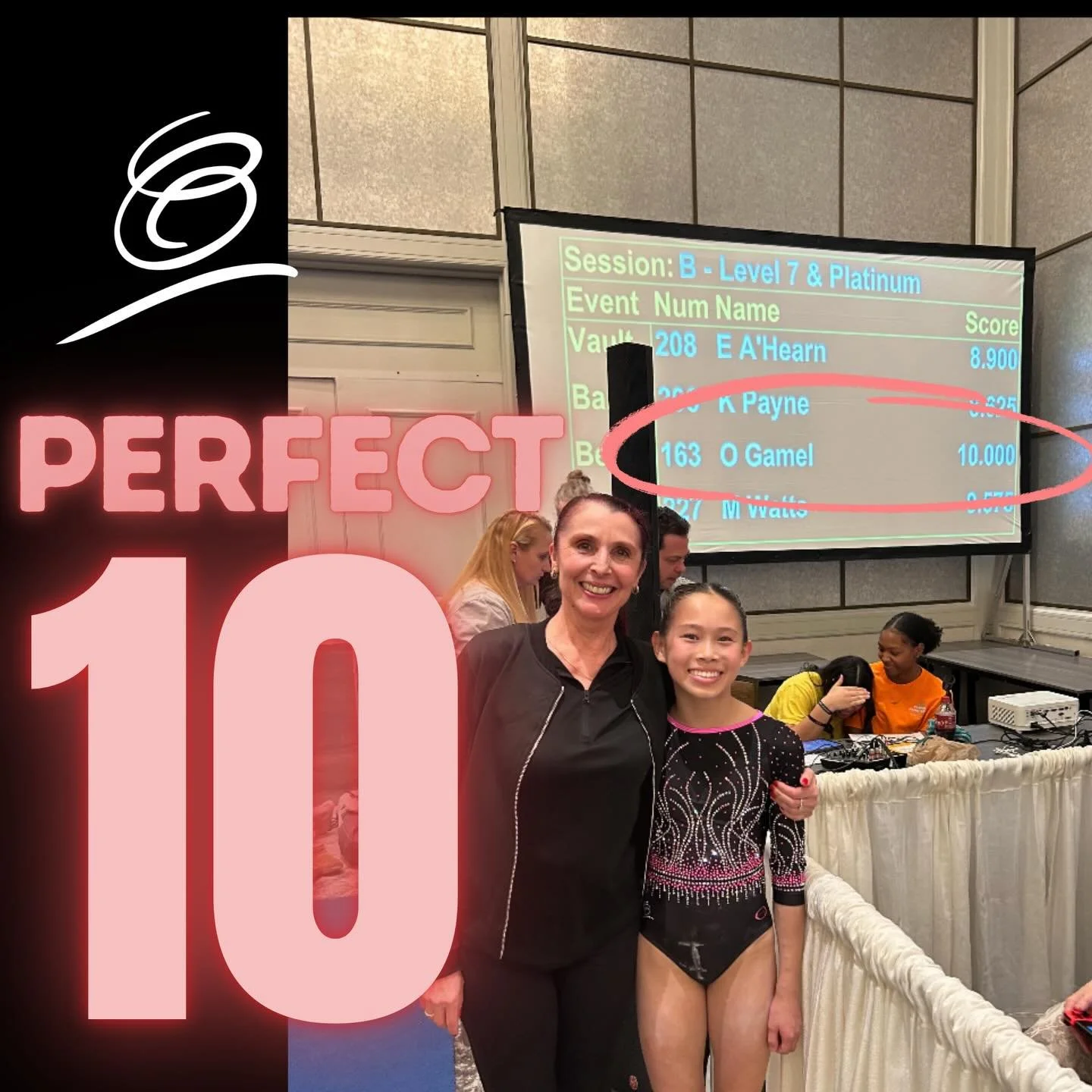 ⭐️CONGRATULATIONS OLIVE on your PERFECT 10!! We Are Proud of You!!!👏💪🔥🧡 #CapitalStrong #CapitalClassic2026