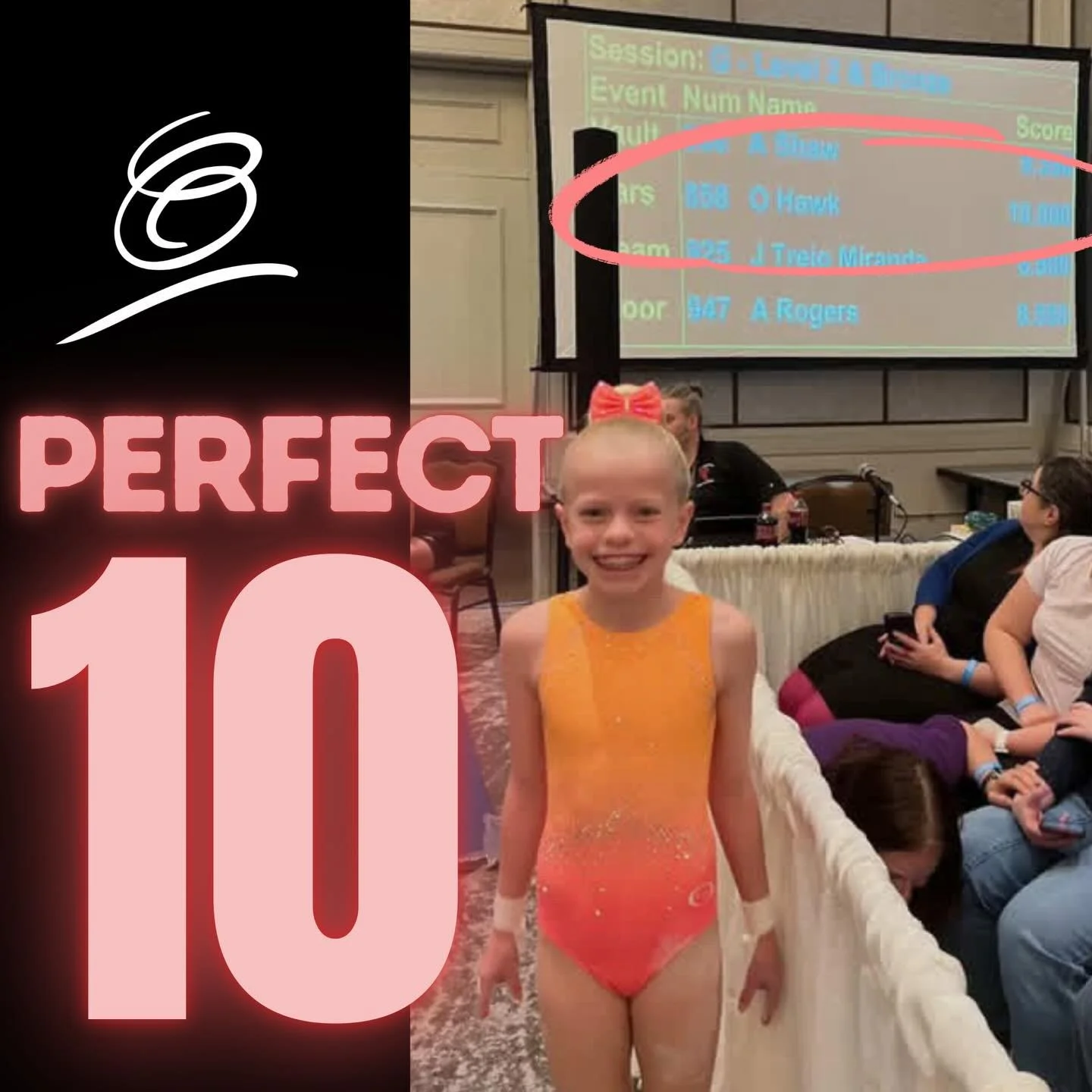 ⭐️CONGRATULATIONS OLIVIA on your PERFECT 10!! We Are Proud of You!!!👏💪🔥🧡 #CapitalStrong #CapitalClassic2026