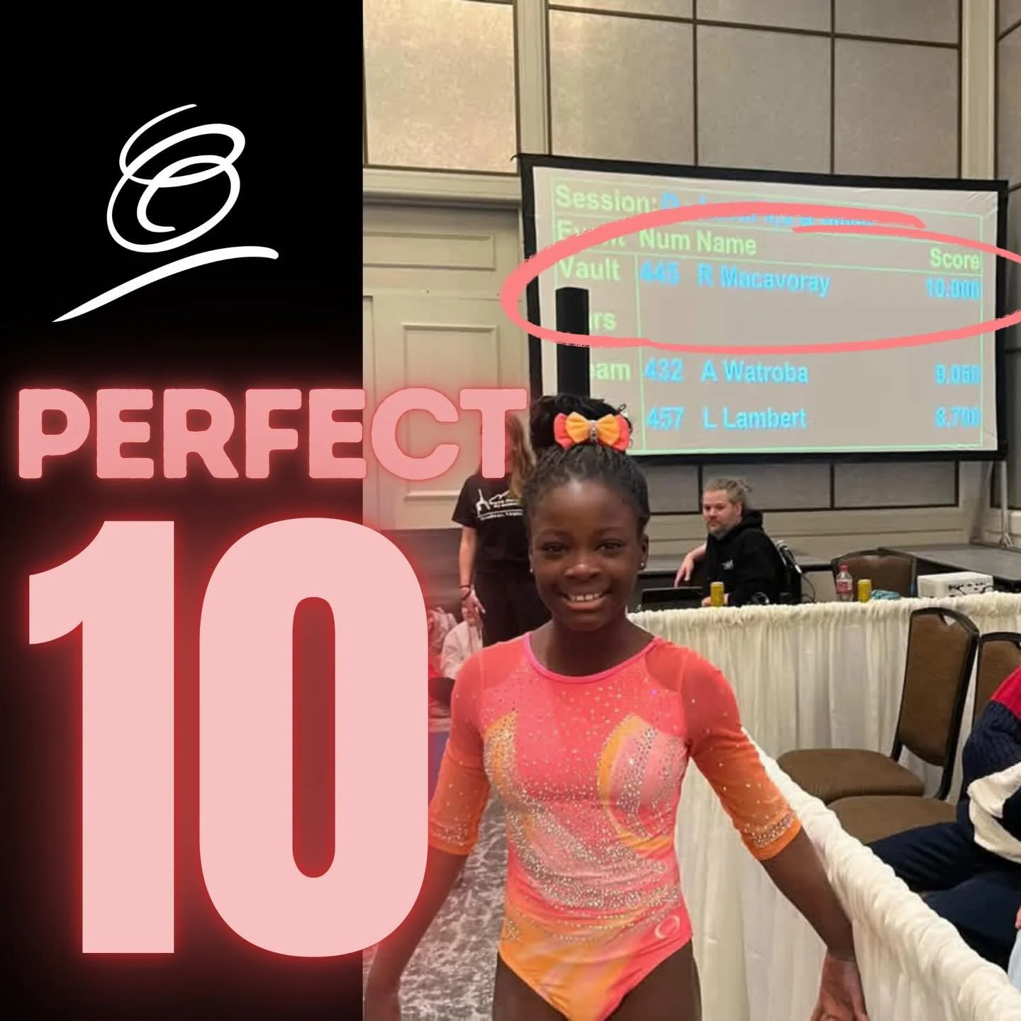 ⭐️CONGRATULATIONS ROBERTA on your PERFECT 10!! We Are Proud of You!!!👏💪🔥🧡 #CapitalStrong #CapitalClassic2026