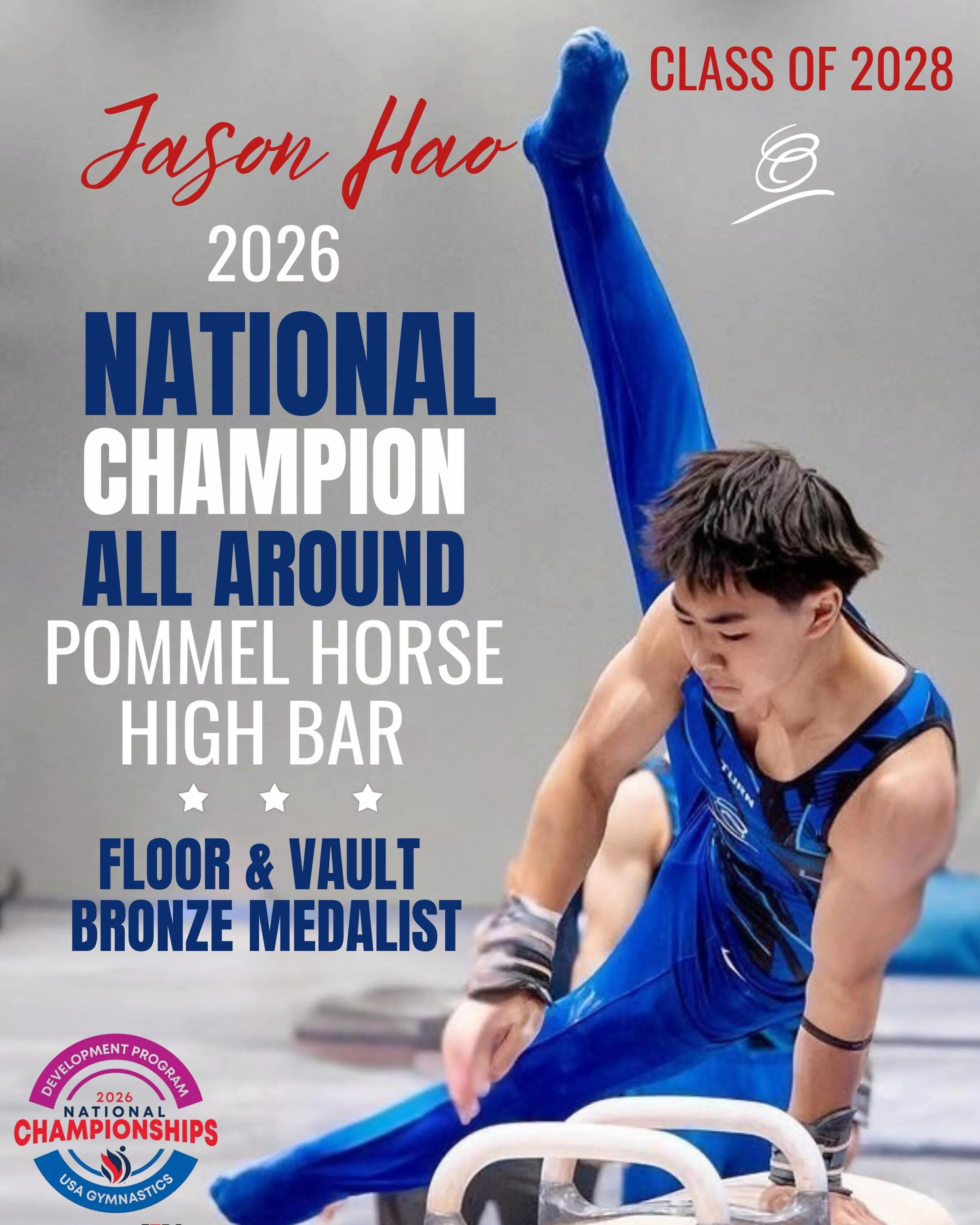NATIONAL CHAMPION 🇺🇸 Jason Hao

What an incredible accomplishment.

Jason continues to raise the standard through his work ethic, consistency, discipline, and competitive mindset. To become a National Champion at this level is not easy, and this mo
