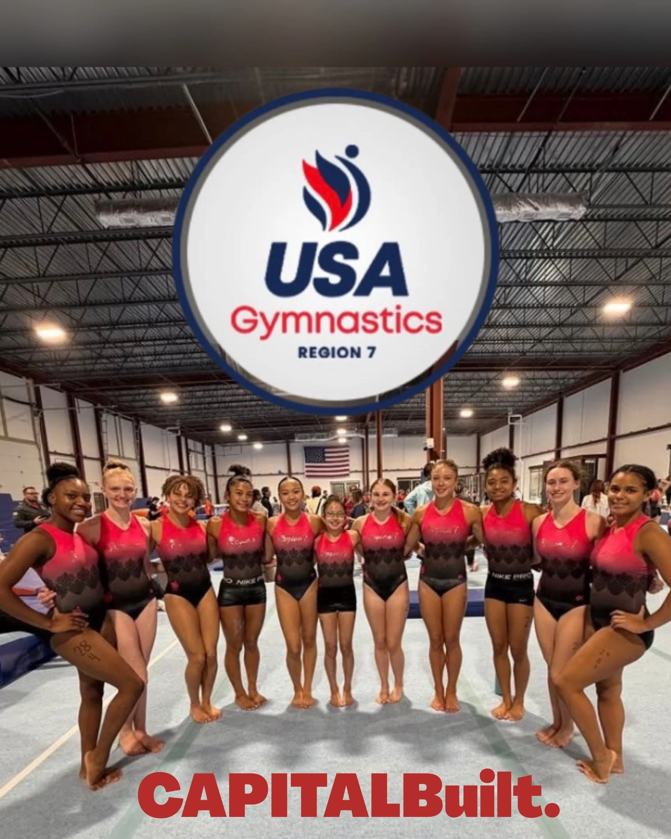 ✨Congratulations to our Level 9 &amp; 10 gymnasts who attended the Region 7 High Performance Camp this weekend! 💪🤸&zwj;♀️ 
We Are Proud of You! 💙⭐️