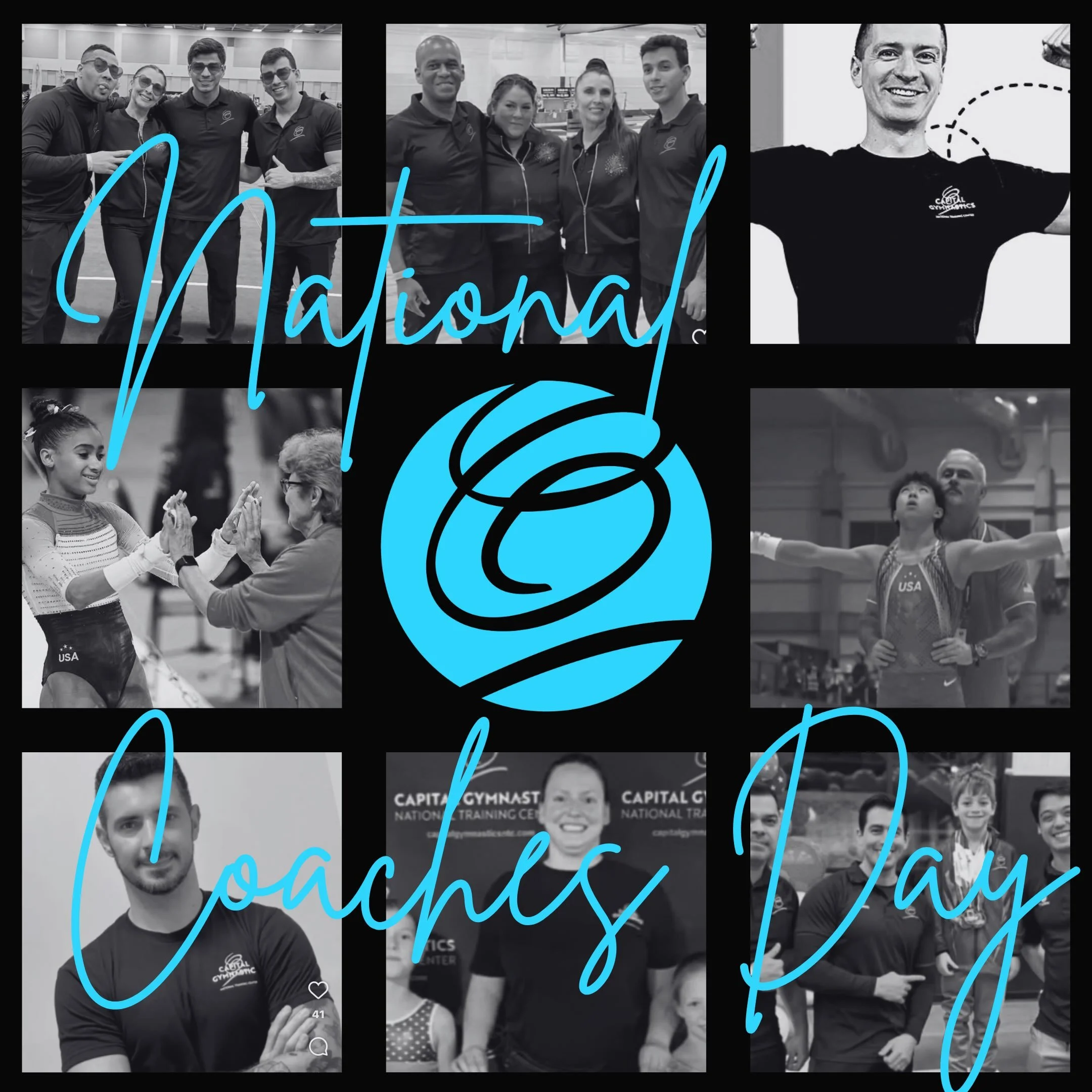 ✨To THE BEST in the Business! HAPPY NATIONAL COACHES DAY to All the CAPITAL GYMNASTICS COACHES! We Appreciate you!! #CapitalStrong