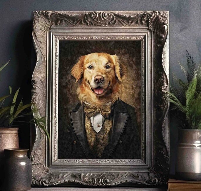 Our Gentleman dog prints might be new but we have nearly sold out already!

We have one Golden Retriever and French Bulldog remaining.

Due to their popularity we will be ordering more shortly. What breeds would you like to see? Would you like to see