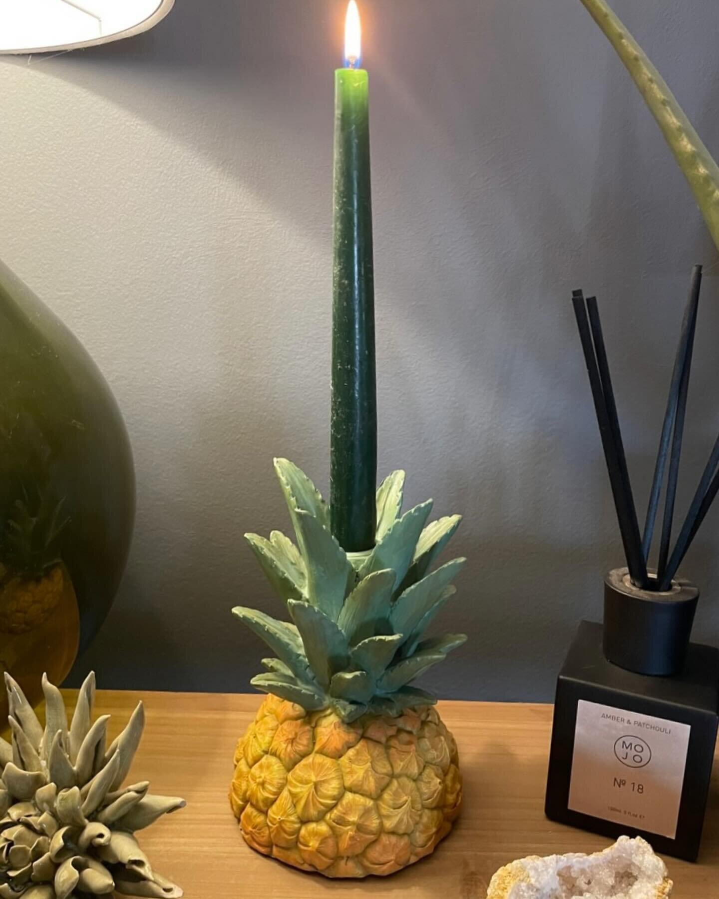 We&rsquo;re feeling pretty fruity over here at Skinny Pig with our new pineapple candle holders.

All our new fruit stock is positively mouth watering!

#pineapple #fruit #juicy #fruitdecor #fruitydecor #sweet #quirkyhome #homeideas #interiorideas