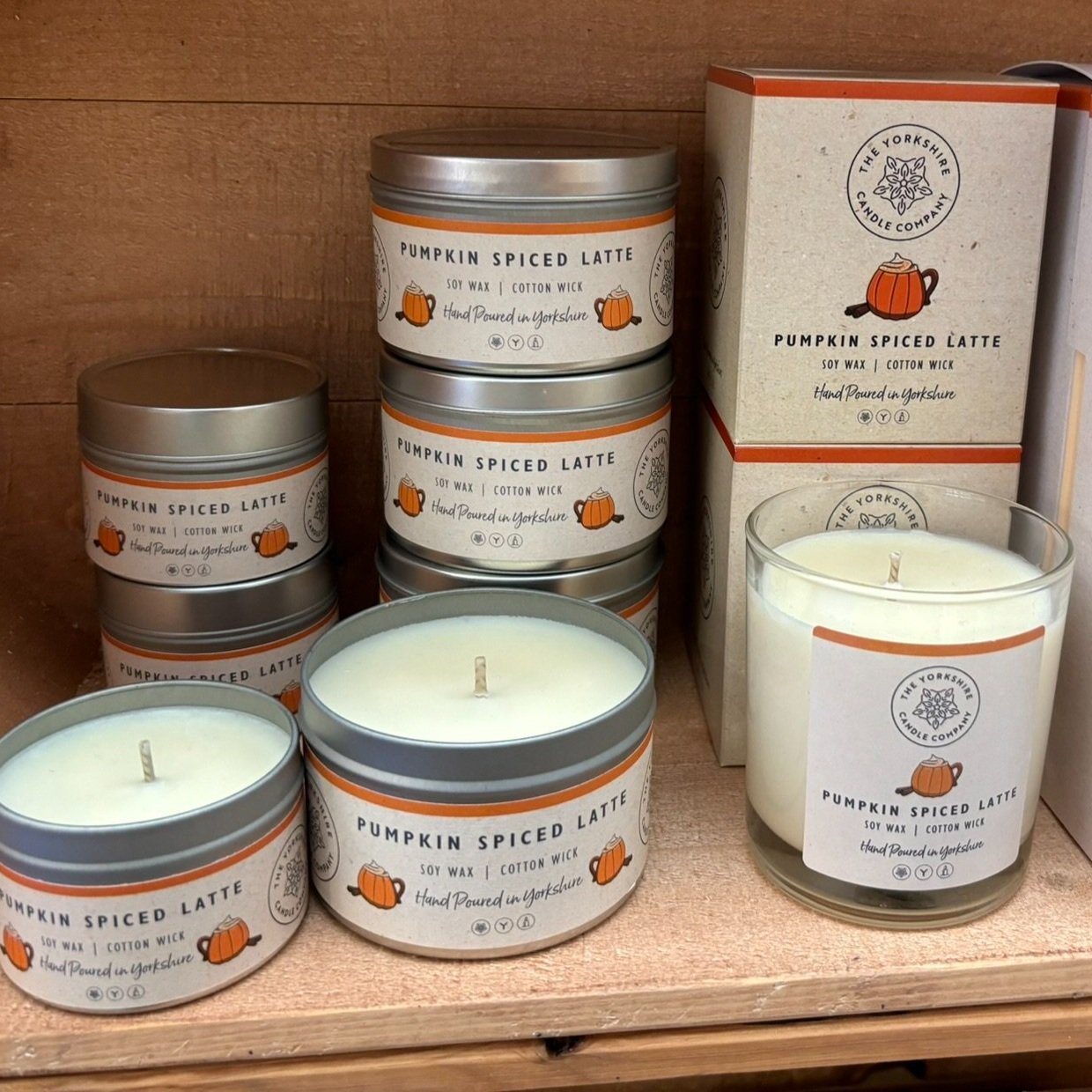 Pumpkin Spiced Latte Candles and Melts