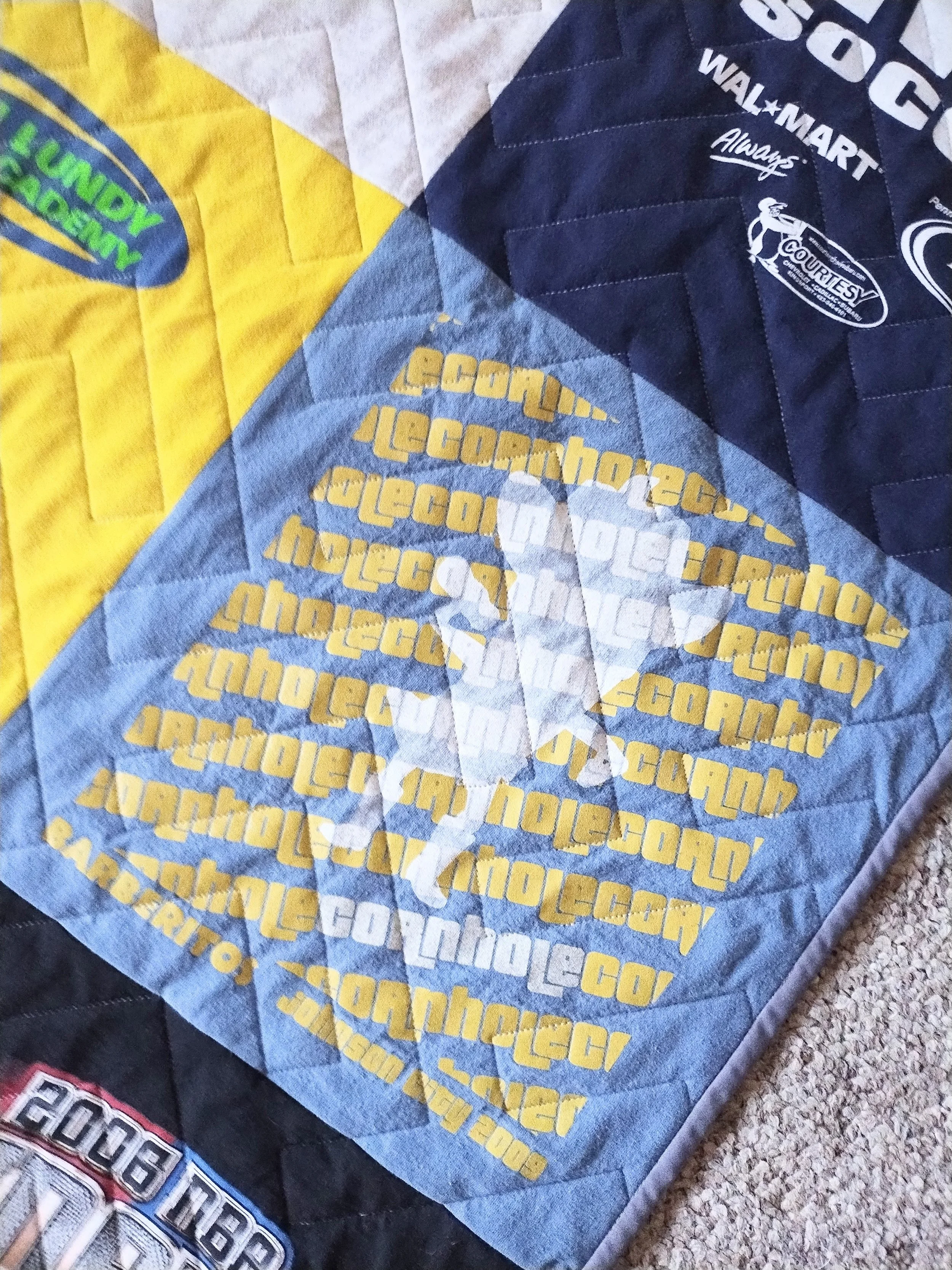 30th Birthday T-Shirt Quilt