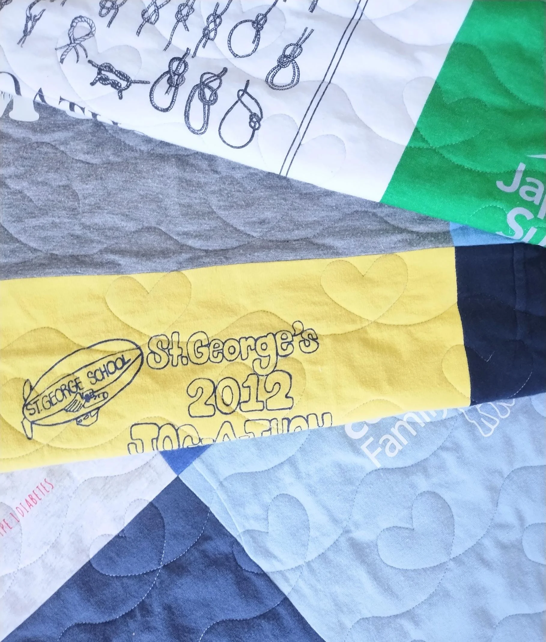 Yellow Binding T-shirt-quilt Scribble-hearts-panto 06.jpg