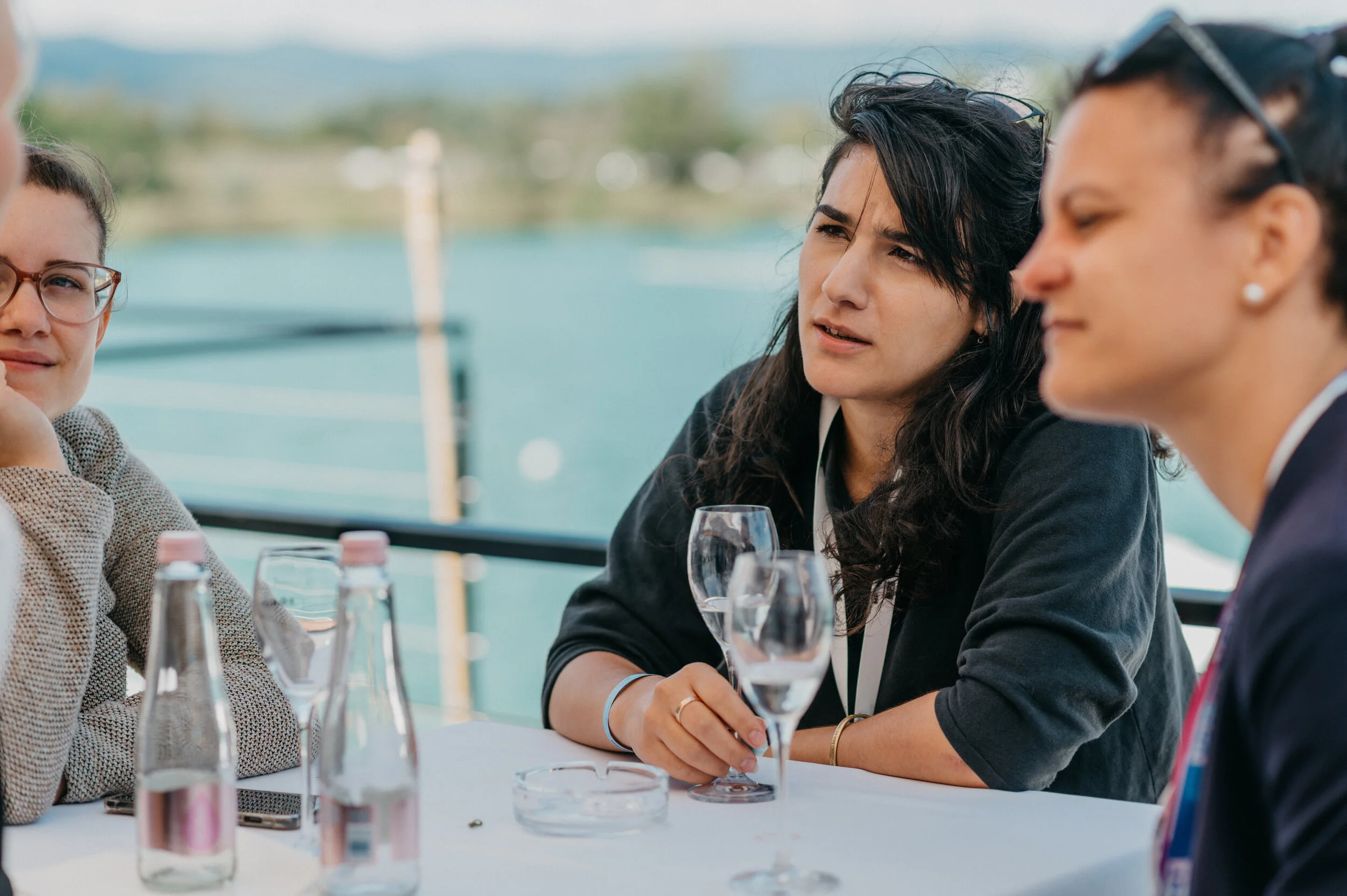 Great discussion at a summer conference