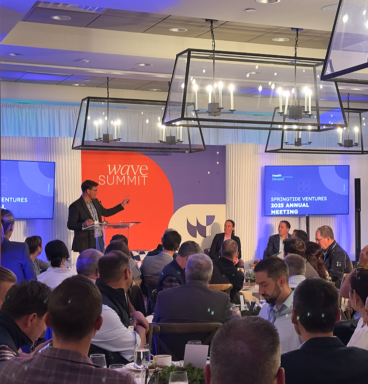 Austin Walters and SpringTide partners during Wave Summit 2025