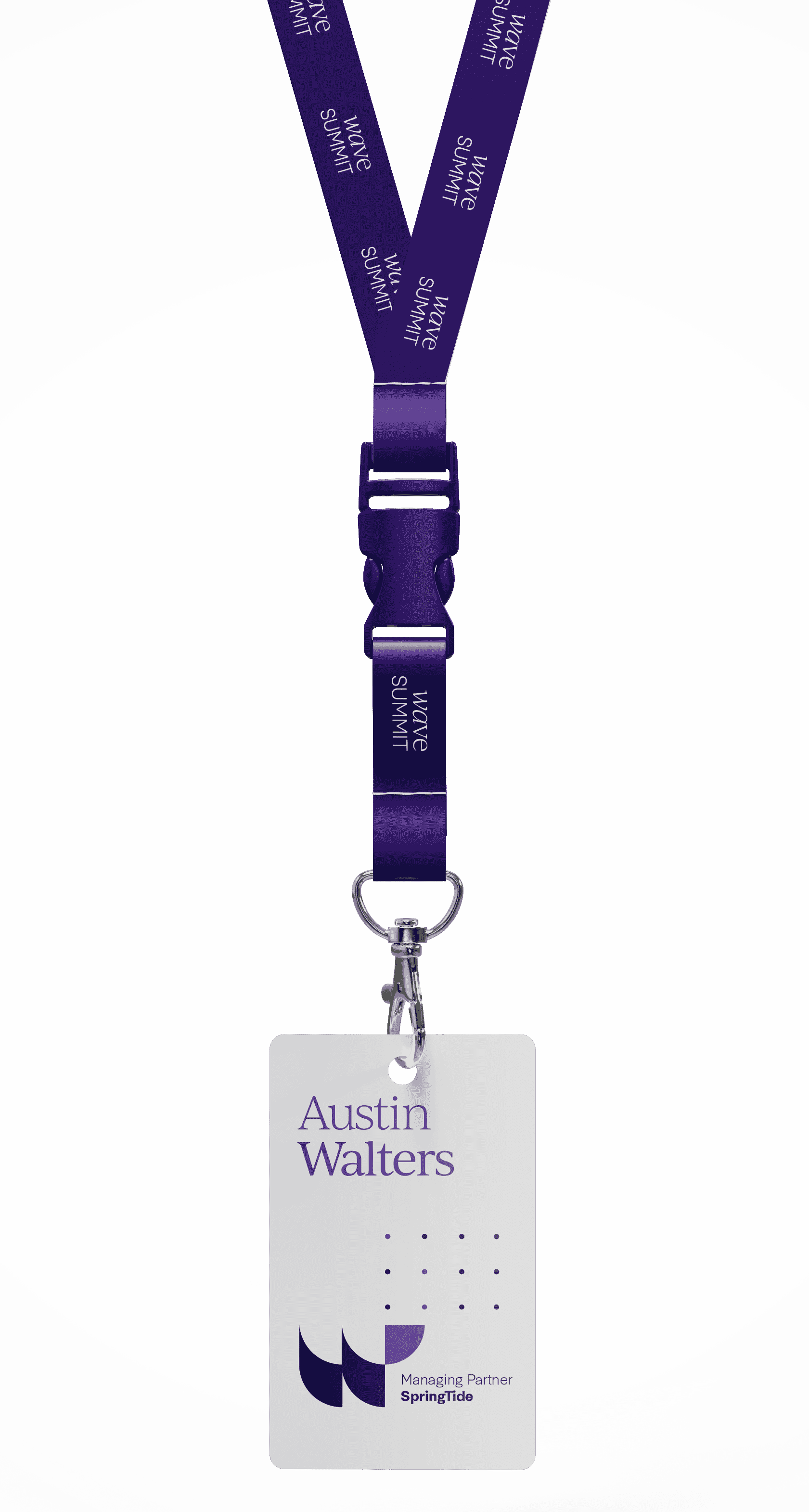 Wave Sumit 2025 name tag