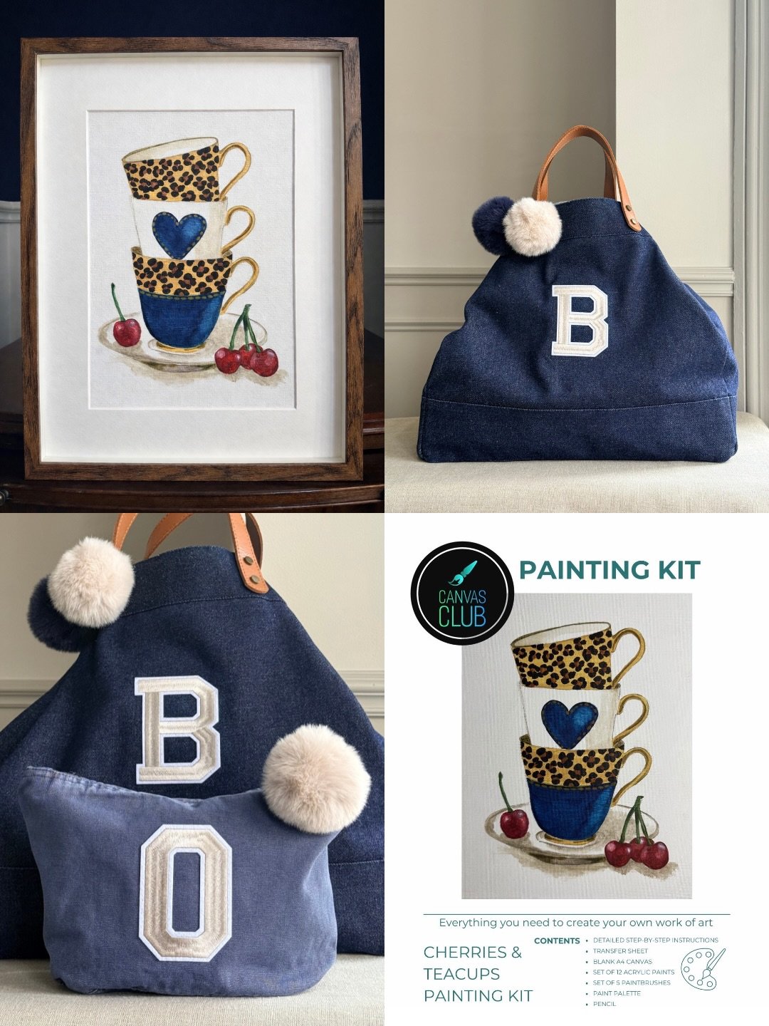 Mother&rsquo;s Day Giveaway 💙

Only Blue has teamed up with the amazing artist Sian Wilson  @canvas_club_art for a very special collaboration giveaway worth &pound;240.

One lucky winner will receive:

&bull; The original signed &ldquo;Cherries &amp