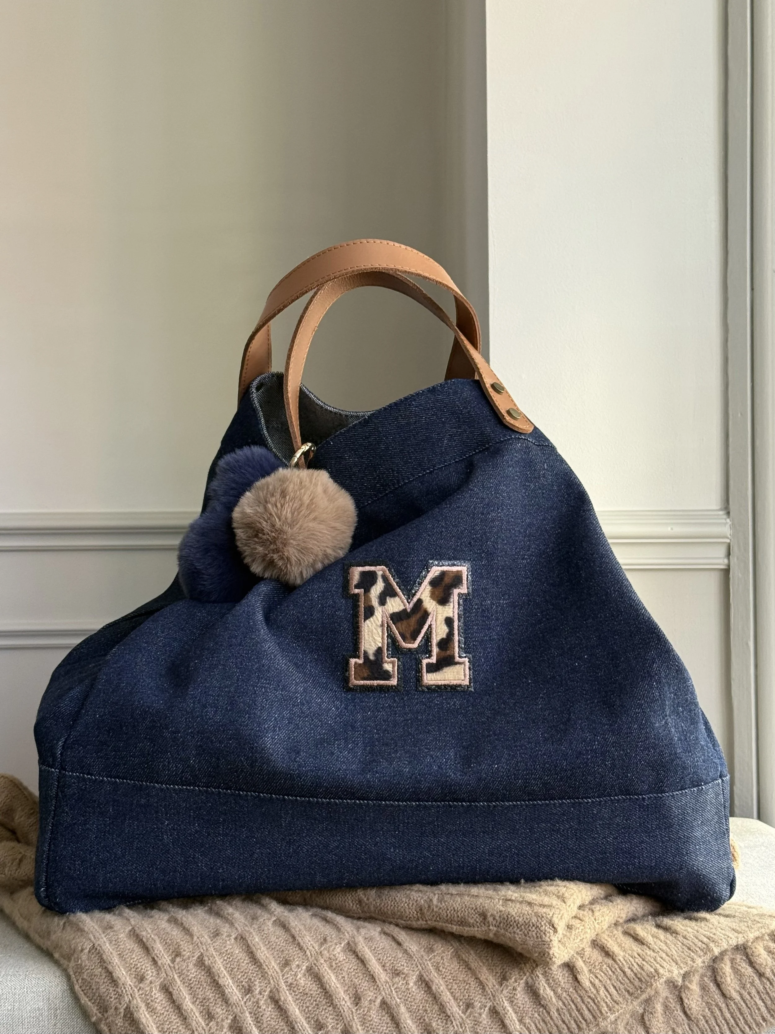 THE BOHO SOFT DENIM TOTE