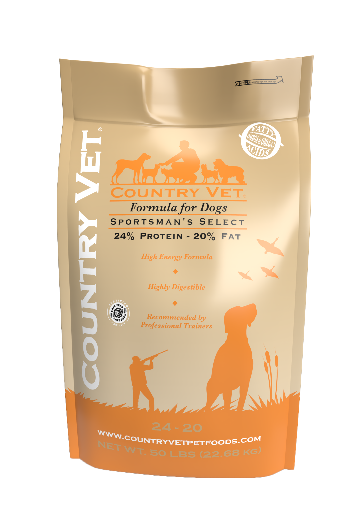 Country Vet Choice Sportsman's Select Dog Food — Country Vet Pet Food