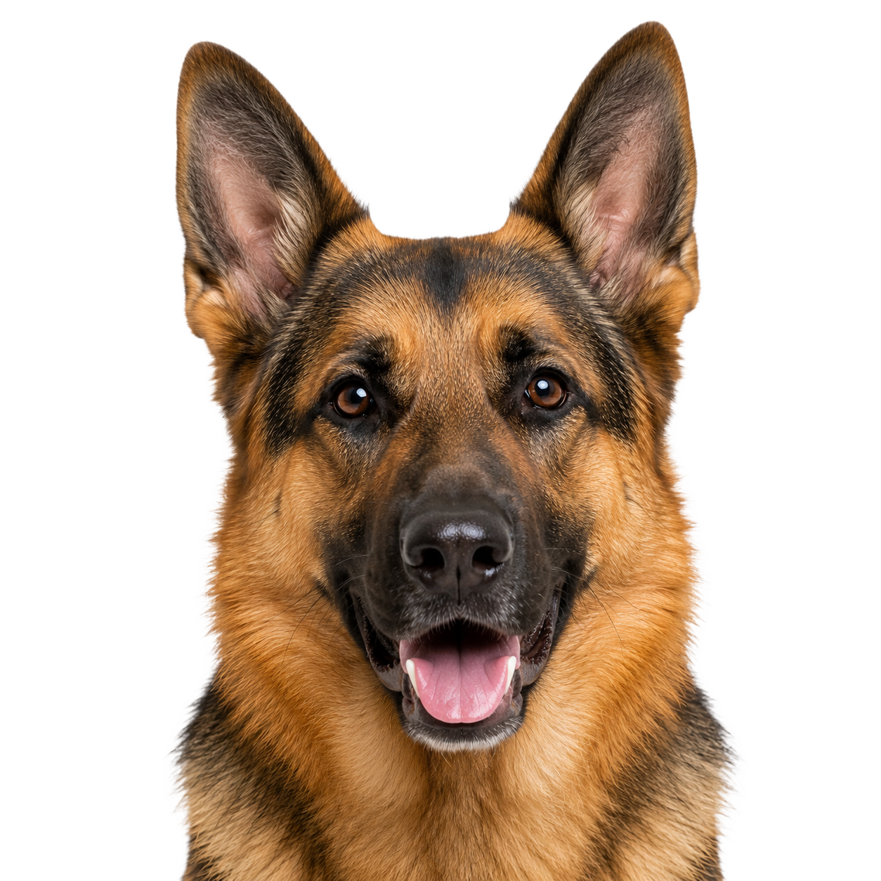 Happy German Shepard