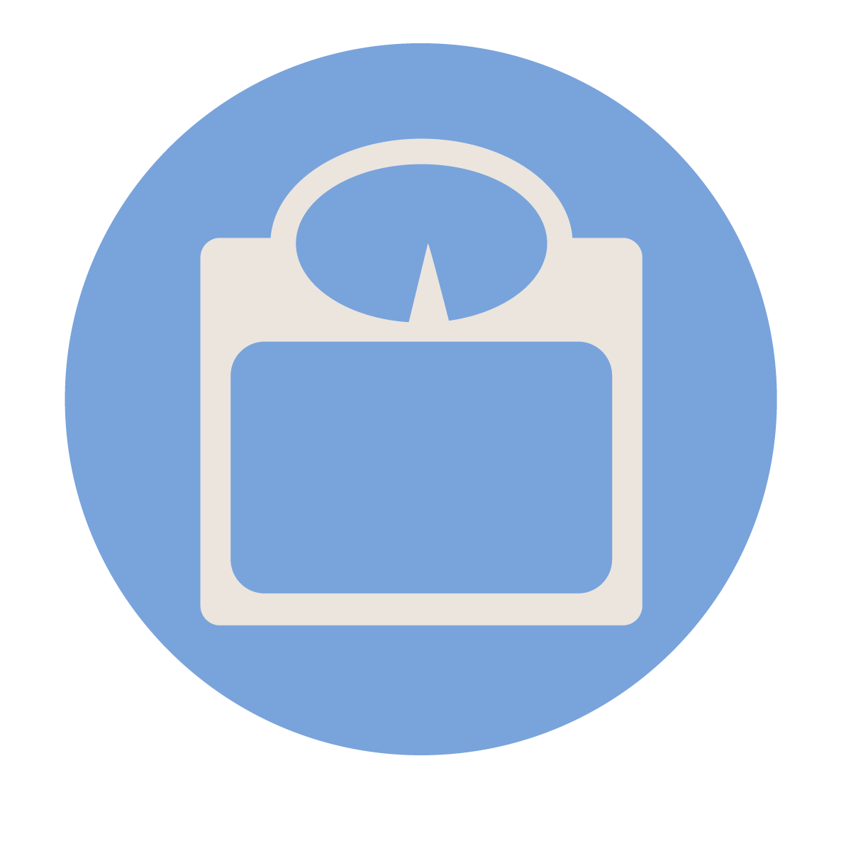 SCALE FOR WIEGHT SUPPORT ICON