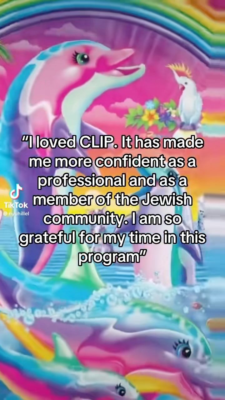 This is a quote from a 2024 CLIP intern (AKA this could be you). Intern at a Jewish nonprofit in NYC this fall! Apply to the fall CLIP cohort by June 8th at bronfman center.org/clip
#jewish #jewishnyc #internship #jewishoncampus #jewishnonprofits #