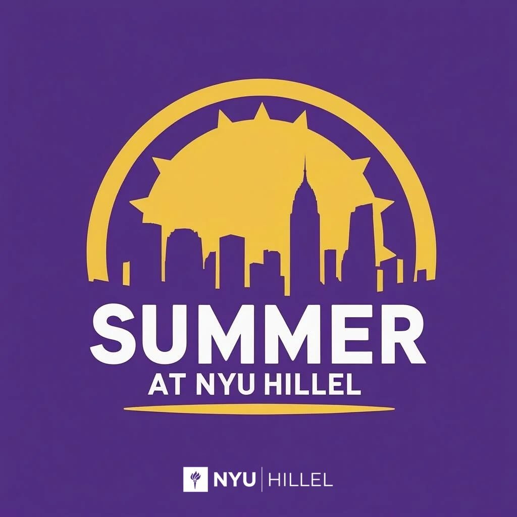 โ๏ธ In NYC for the summer? Looking to get together with friends, picnics in the park, epic Jewish food tours, volunteering, and community? ๐ฅฏ๐ณโจ NYU Hillel has you covered. Join our Summer at Hillel WhatsApp group for all the updates and events! ๐ธ