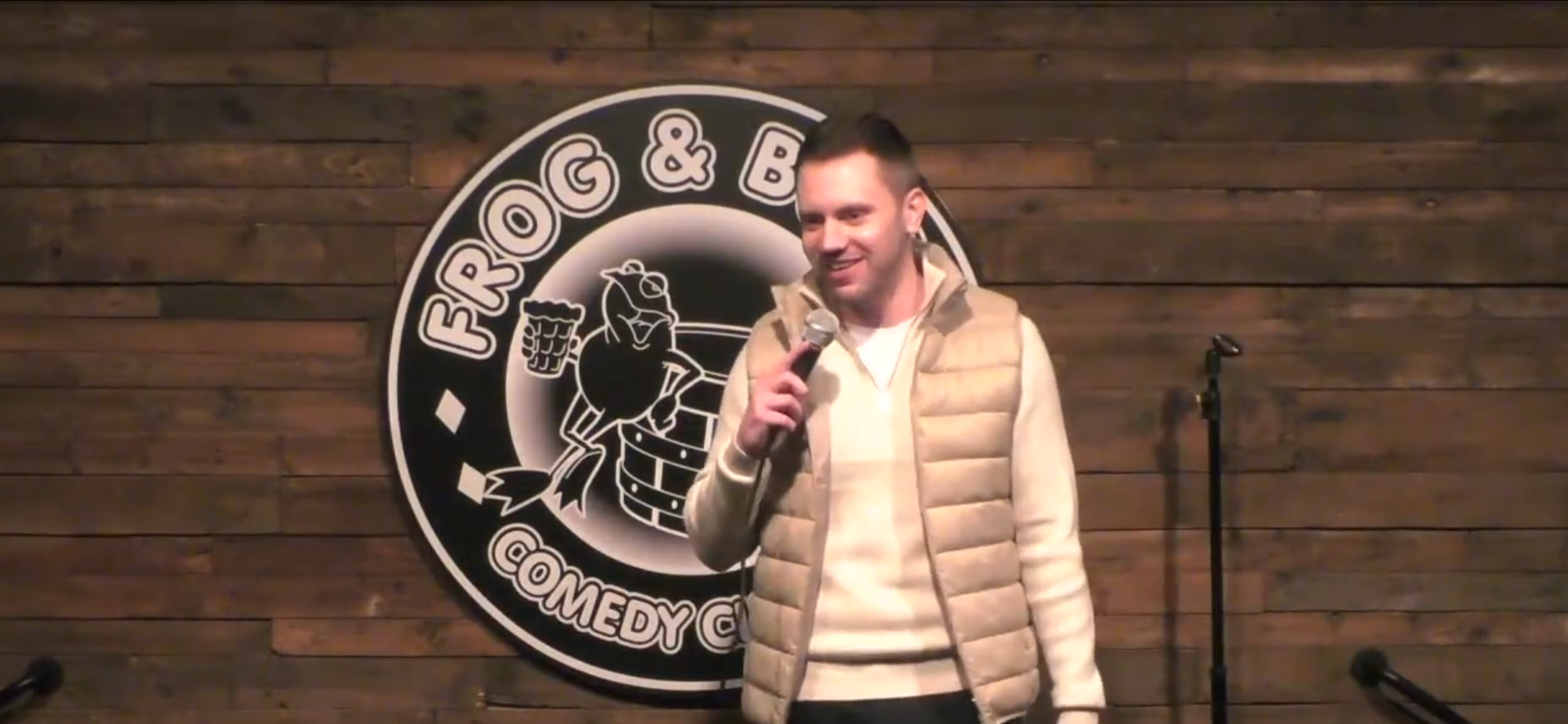 Dan M. Jones Doing Comedy At Frog And Bucket