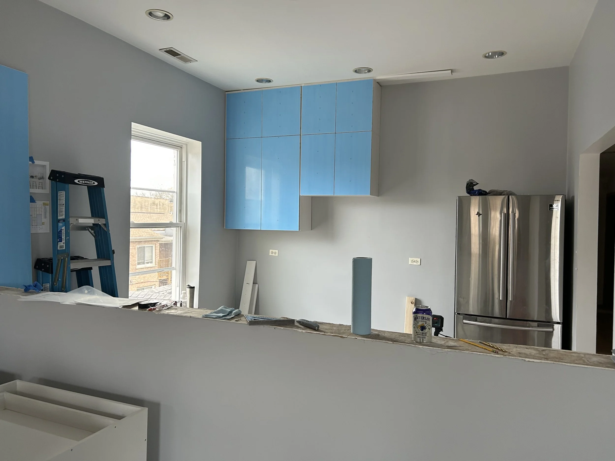 Cabinets installation