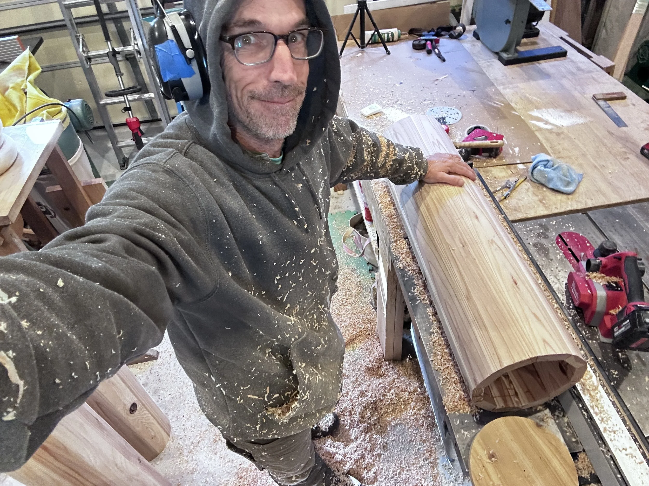 Fabricating new column sections
