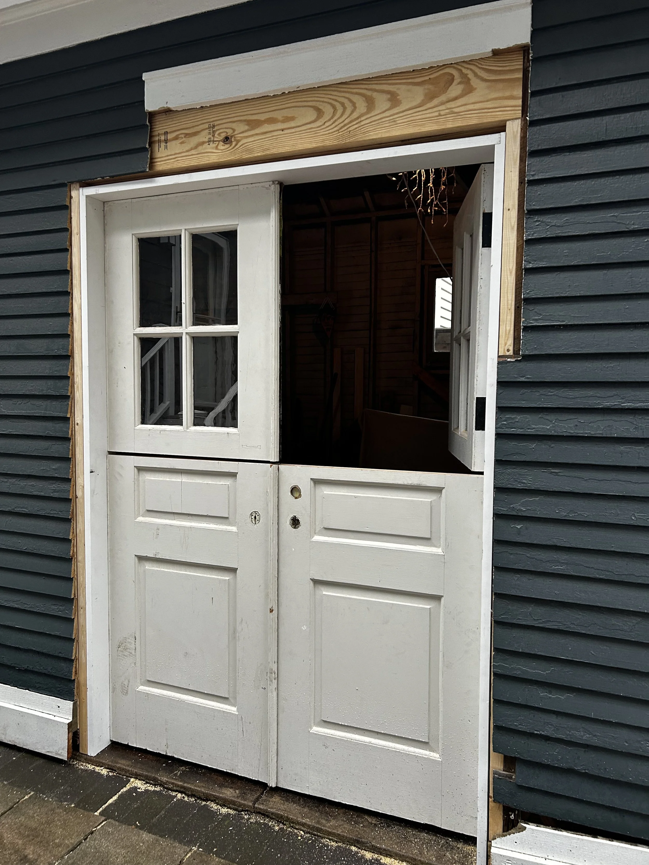 Double dutch doors