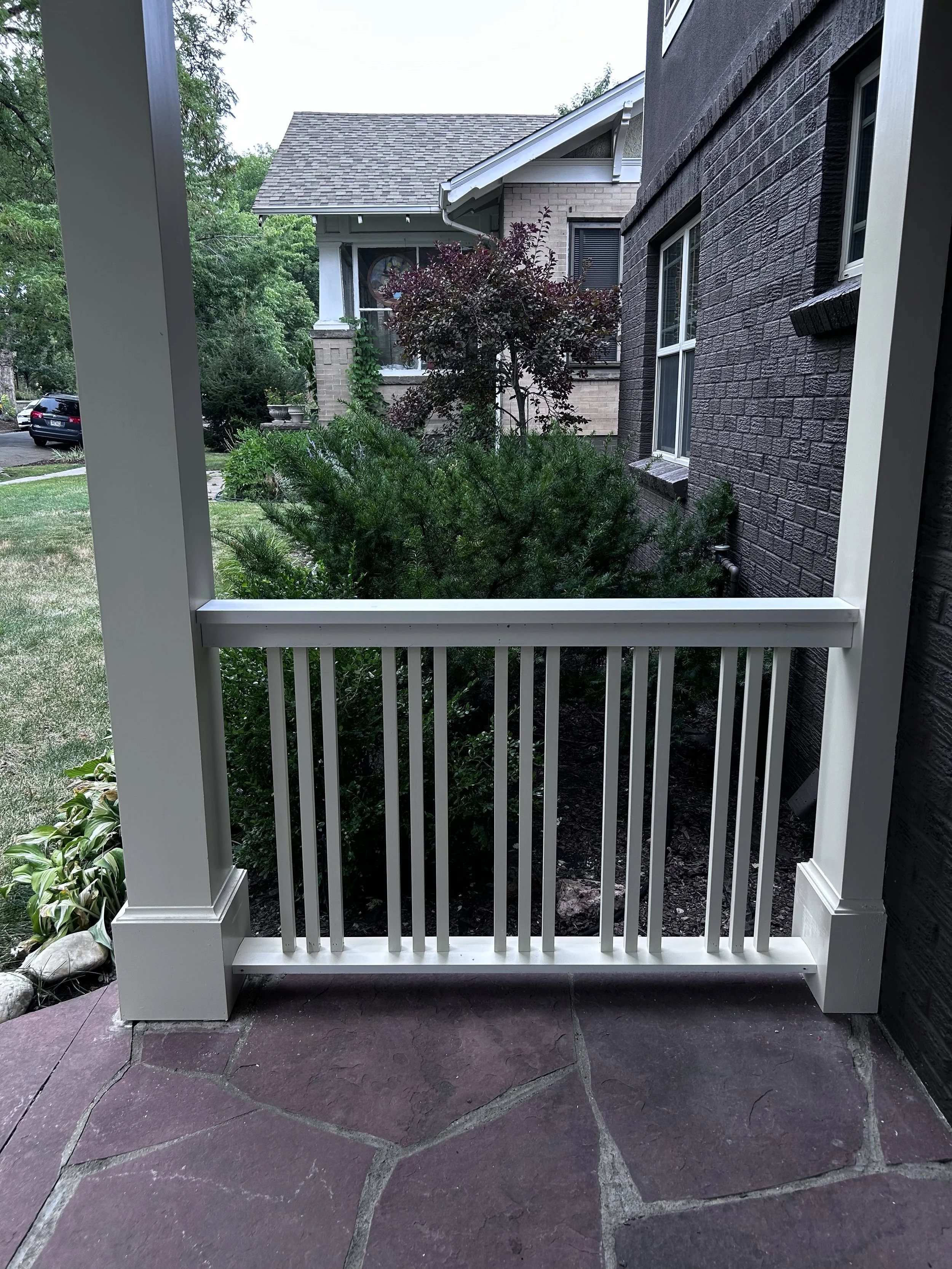 Railings installation