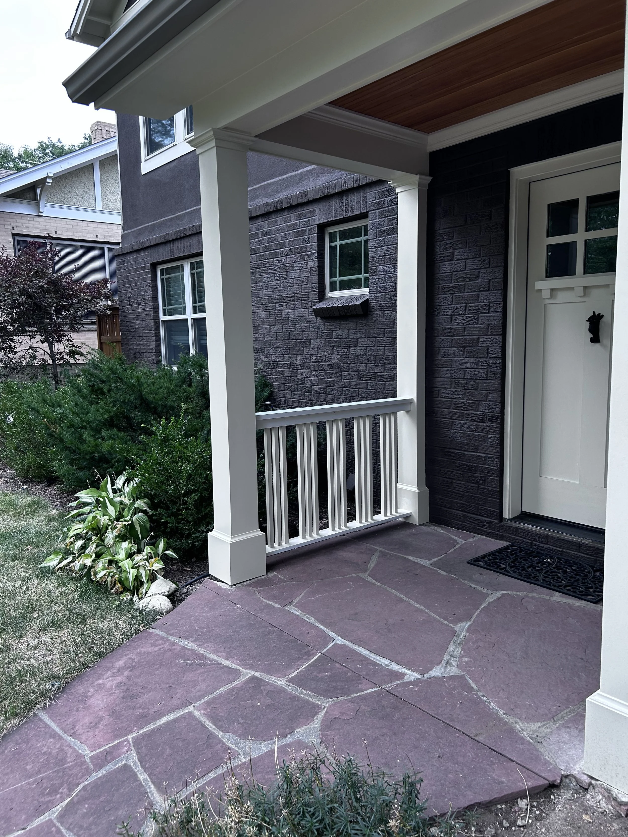 Railings installation