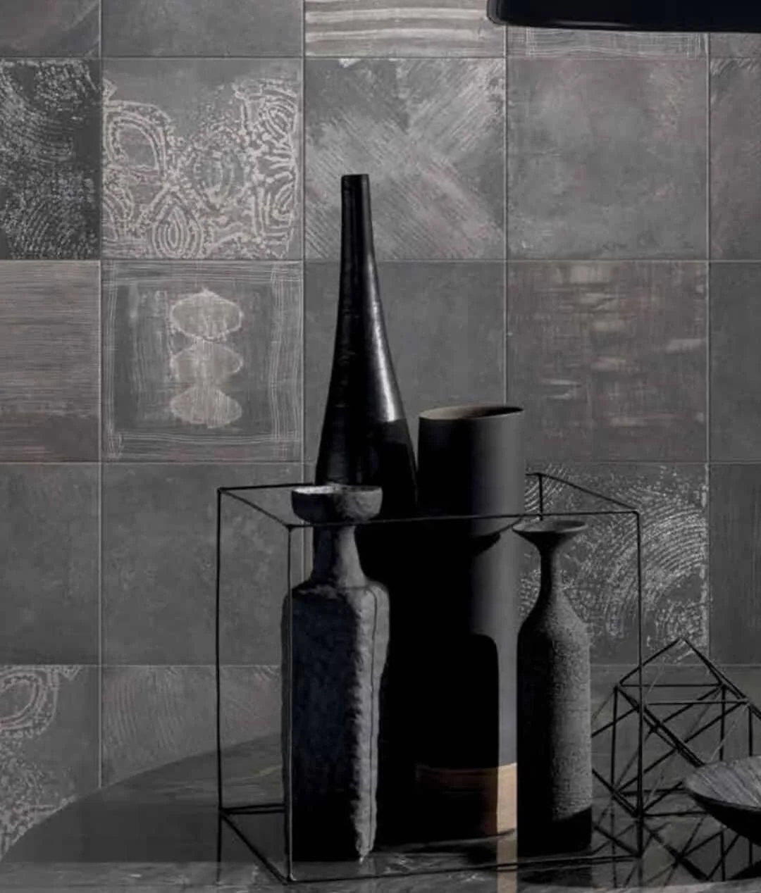 I can't get over this Tile Line !

#dark #colors Def ❤ This !

#maybe a personal favorite 🔥

So Many Ideas Running 🏃&zwj;♀️🤔 What to do !

#homedecor #interiors #interiorstyling #interiordesign #tiledesign #cool #tile 

Contact Us - &spades;️info@