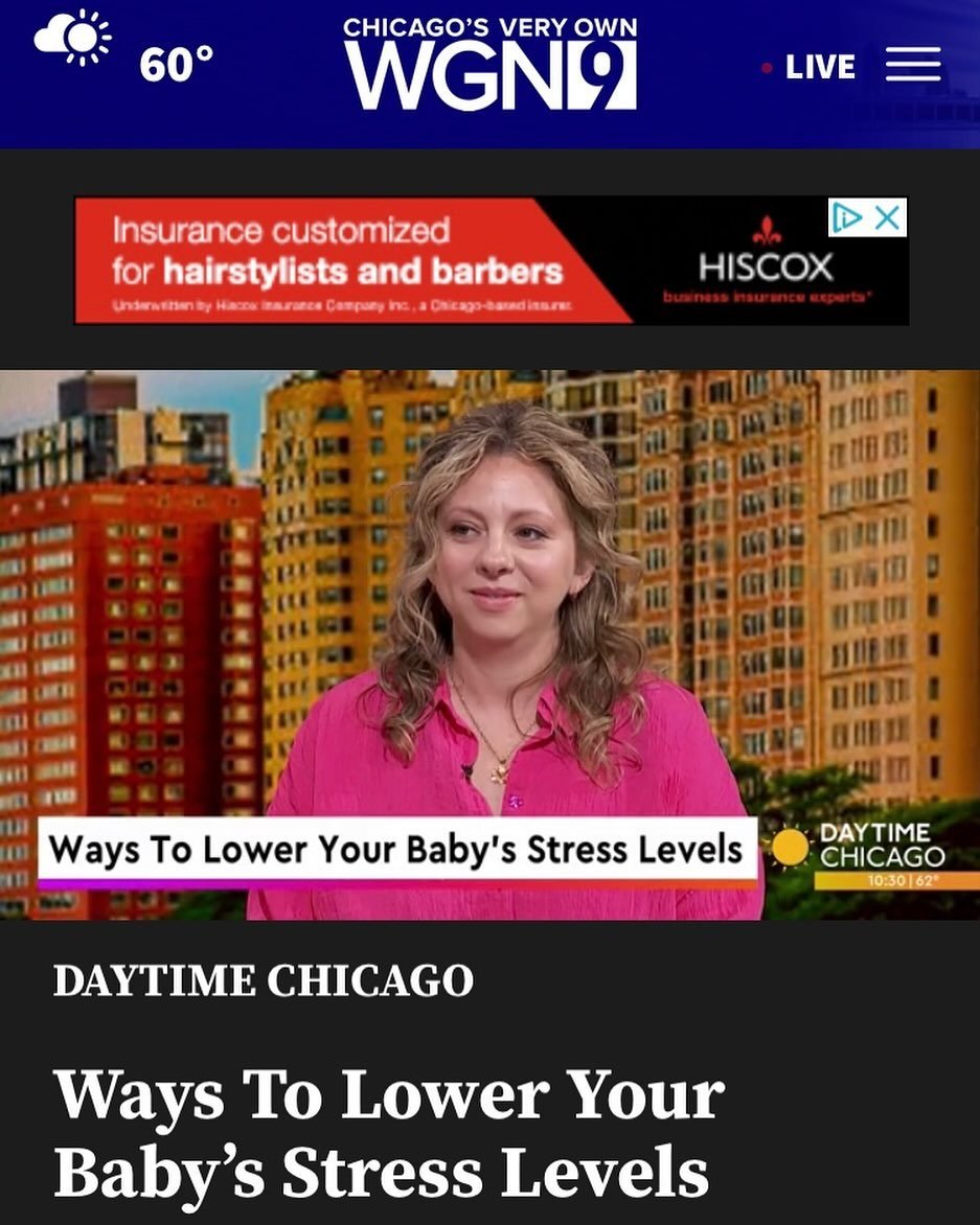 What a true pleasure to be on @daytimechicagotv to talk about how we can nurture our babies! Growing The Nurture Revolution one day at a time! Check out the link in my stories 💕💕💕💕