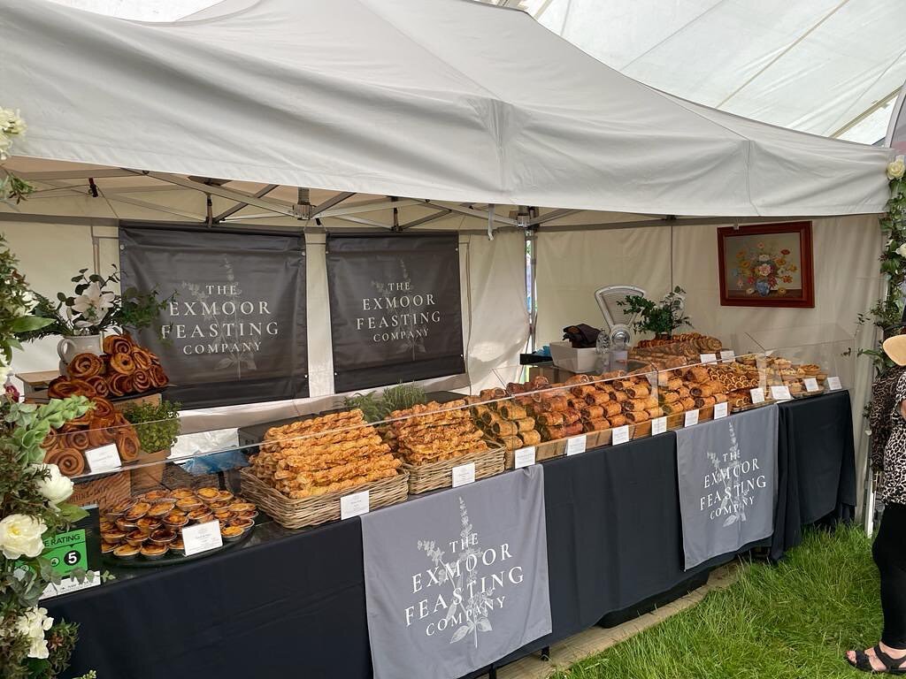 Devon County Show 2023! All stocked up and ready to go in the Food &amp; Drink Village. Come and say hi if you are visiting Today to Saturday.
#devoncountyshow @devoncountyshow @westpointexeter