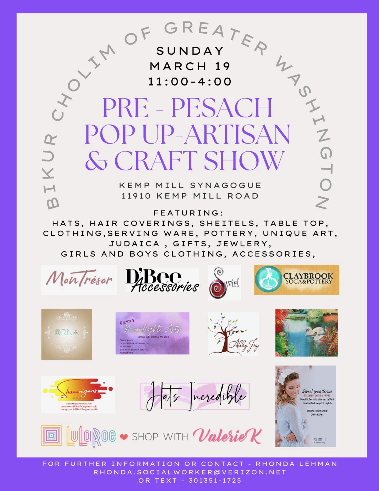 Pre Passover Boutique