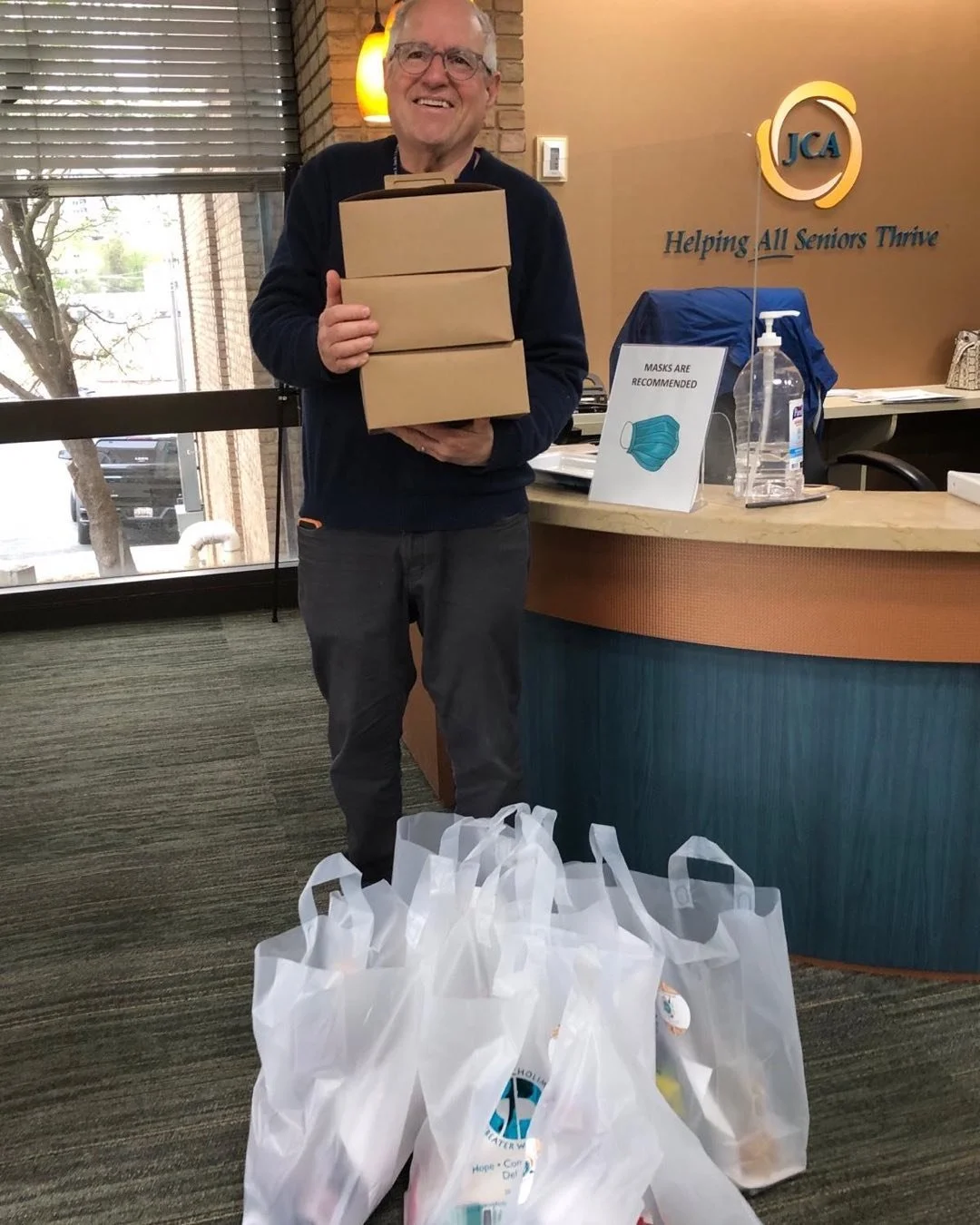 Thank you to our amazing BCGW volunteers who helped so many patients  on Passover