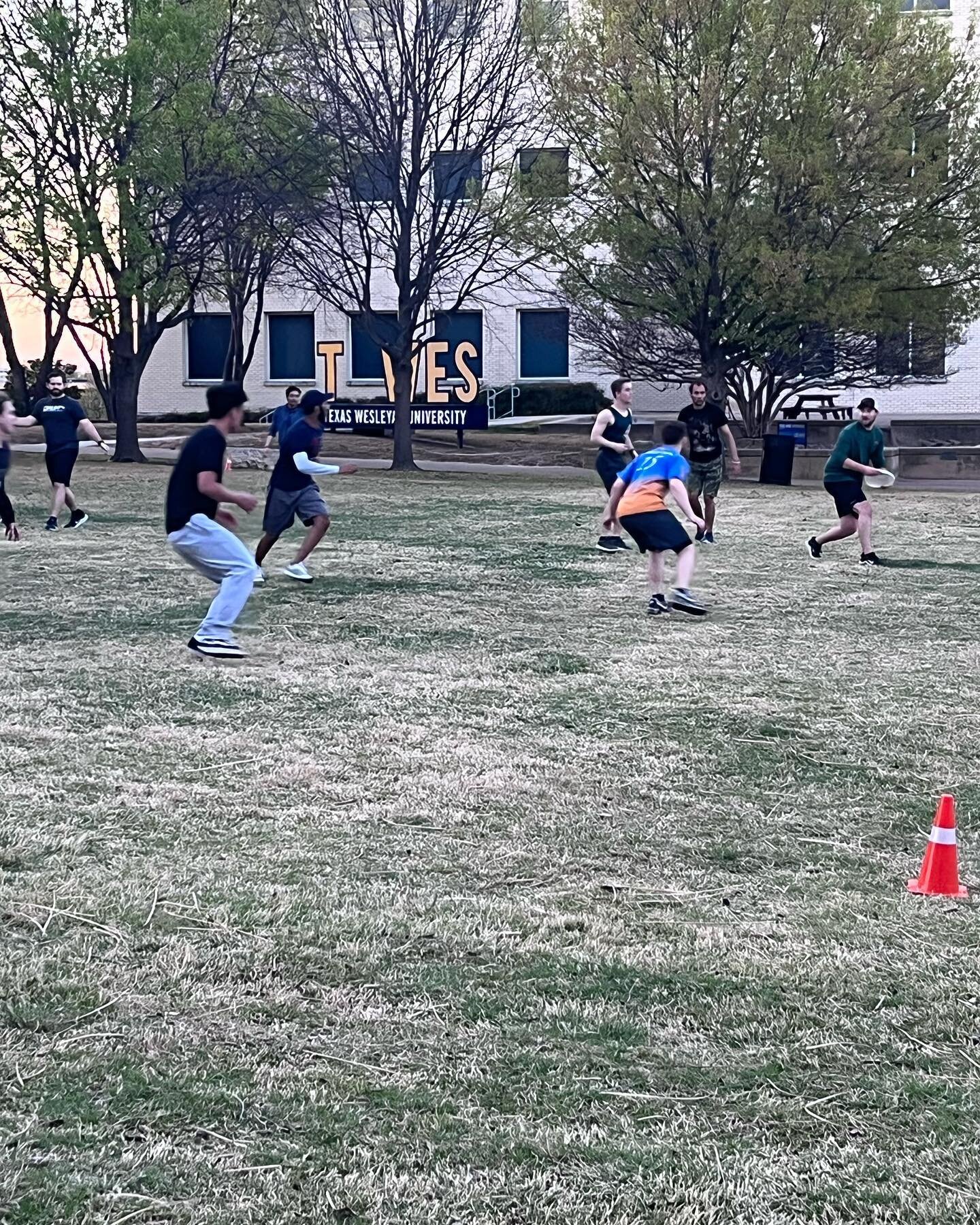 Thanks to everyone who came out to our ultimate frisbee night on Friday! We had a blast!