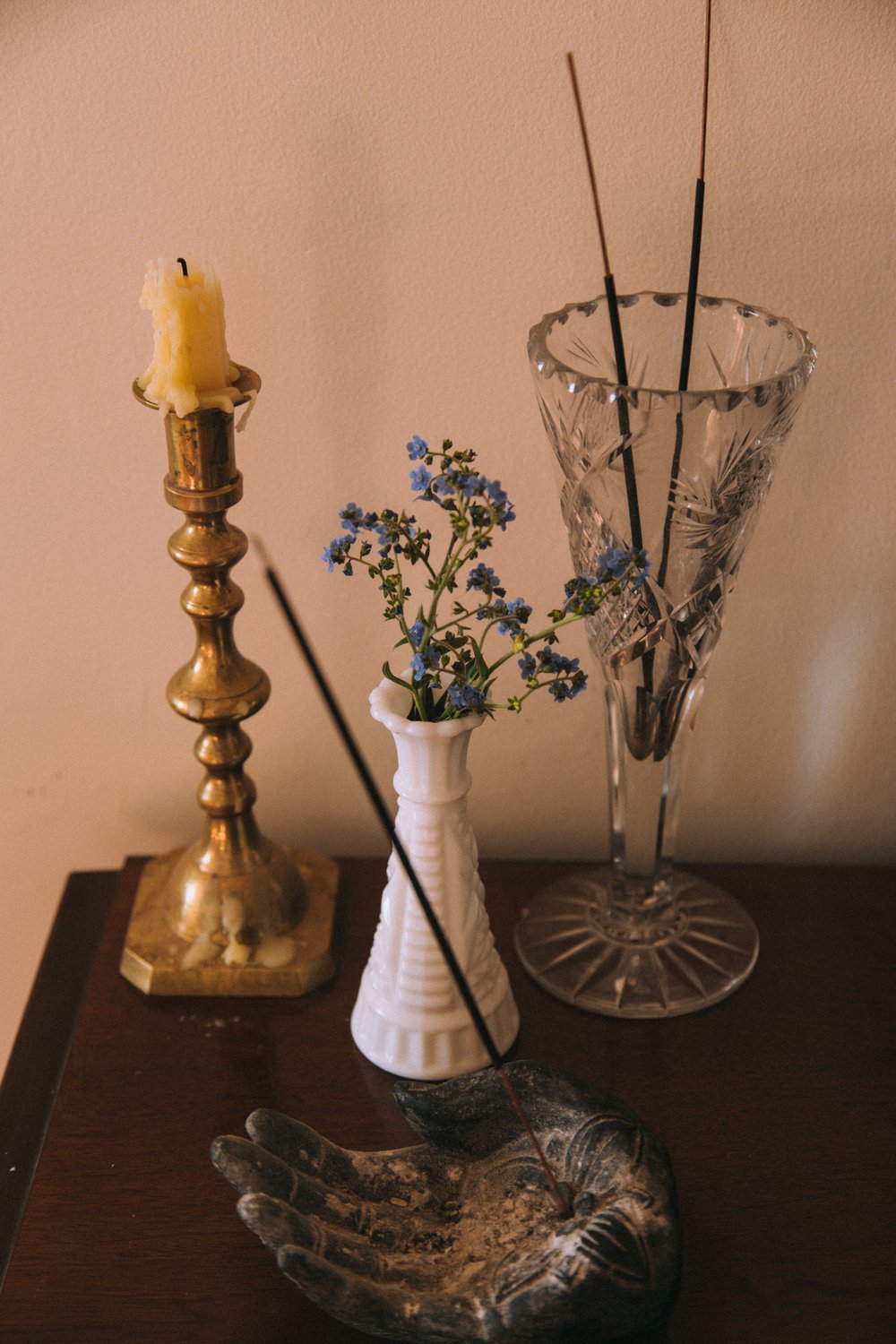 a sweet bud vase for remembering spring