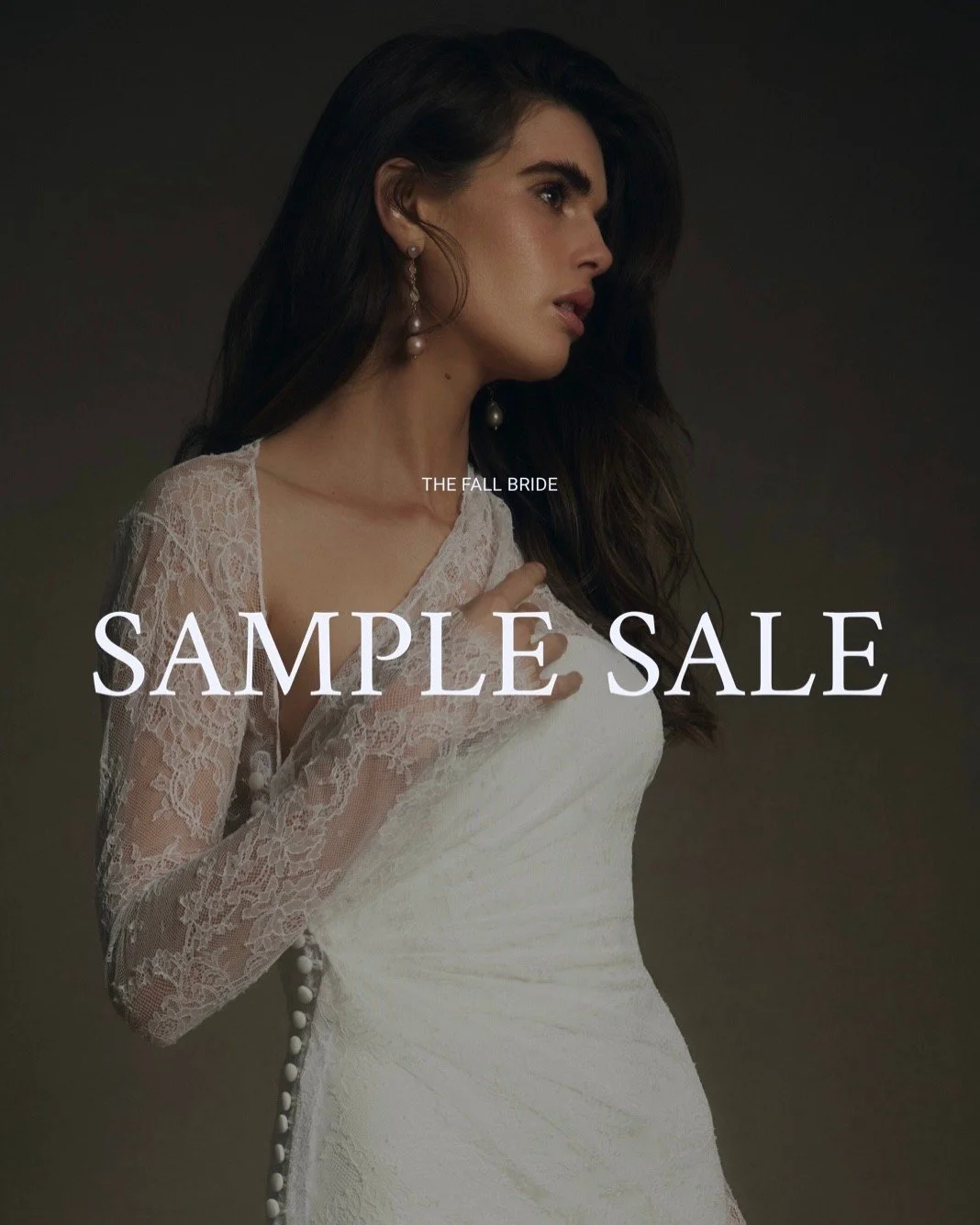 SAMPLE SALE &mdash; This Sunday 5 October.
Last minute new additions! Comment SALE to receive the sample sale preview and full event details.
#TheFallBride