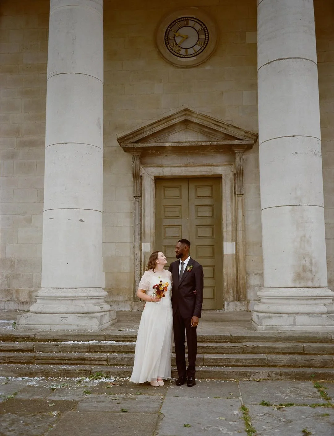 REAL BRIDE &mdash; Rosa in the Anemoia gown for her Shoreditch wedding to Nifemi ❤
Captured by sophiedavidsonweddings
#TheFallBride